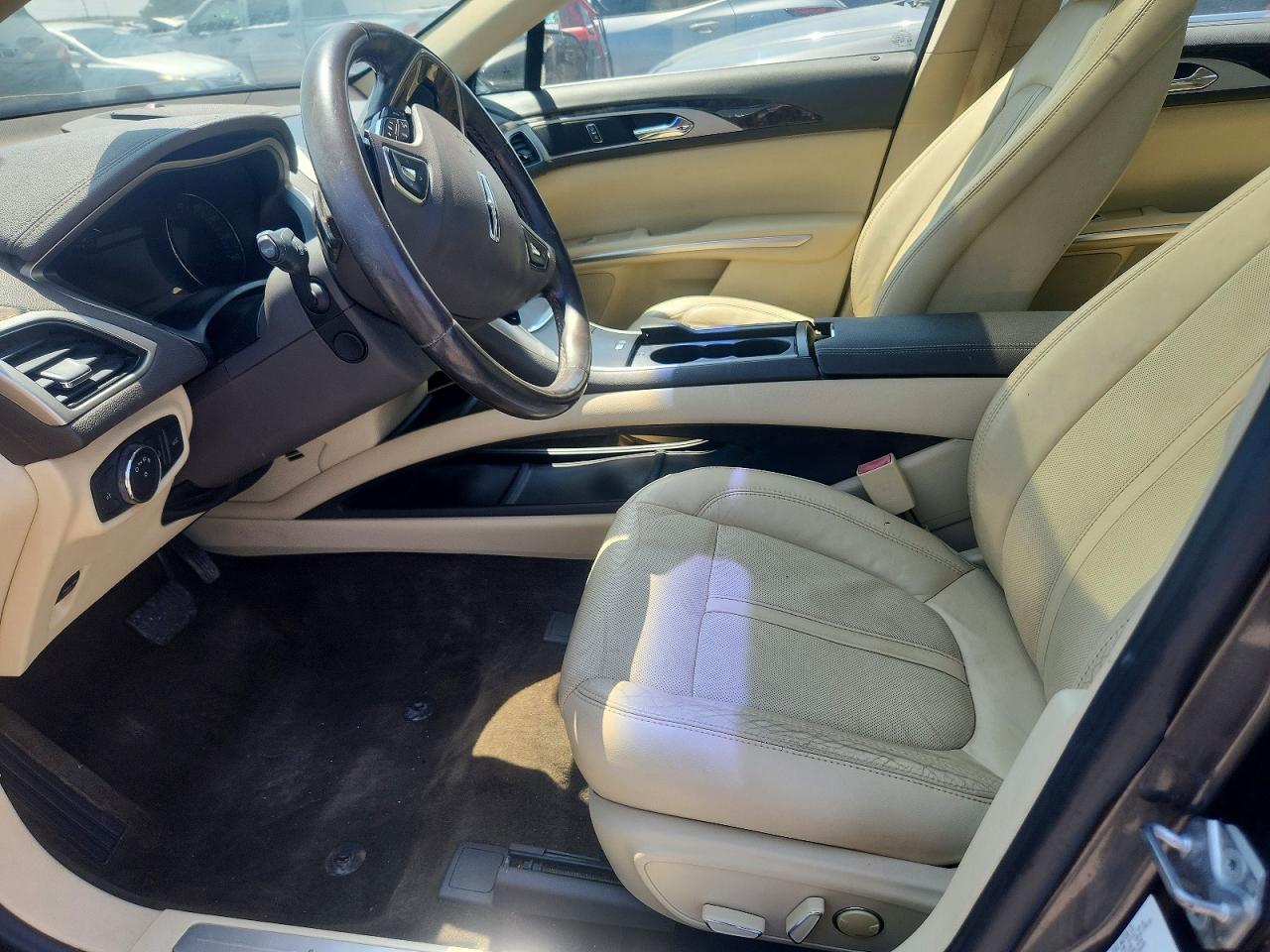 2015 Lincoln Mkz Gray vin: 3LN6L2JK7FR618840