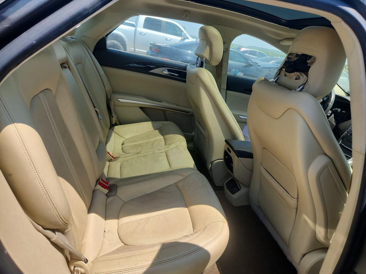 2015 Lincoln Mkz Gray vin: 3LN6L2JK7FR618840