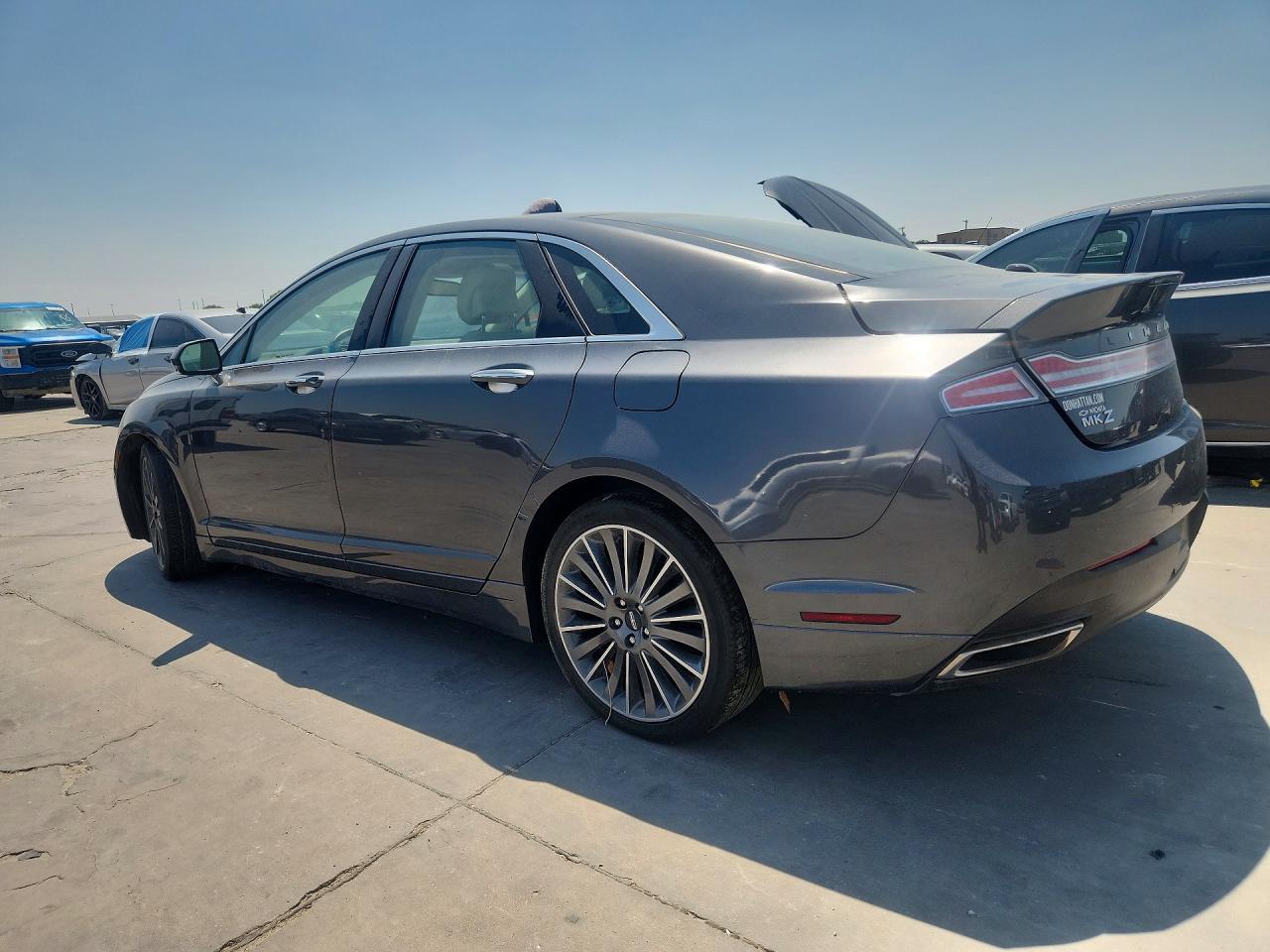 2015 Lincoln Mkz Gray vin: 3LN6L2JK7FR618840