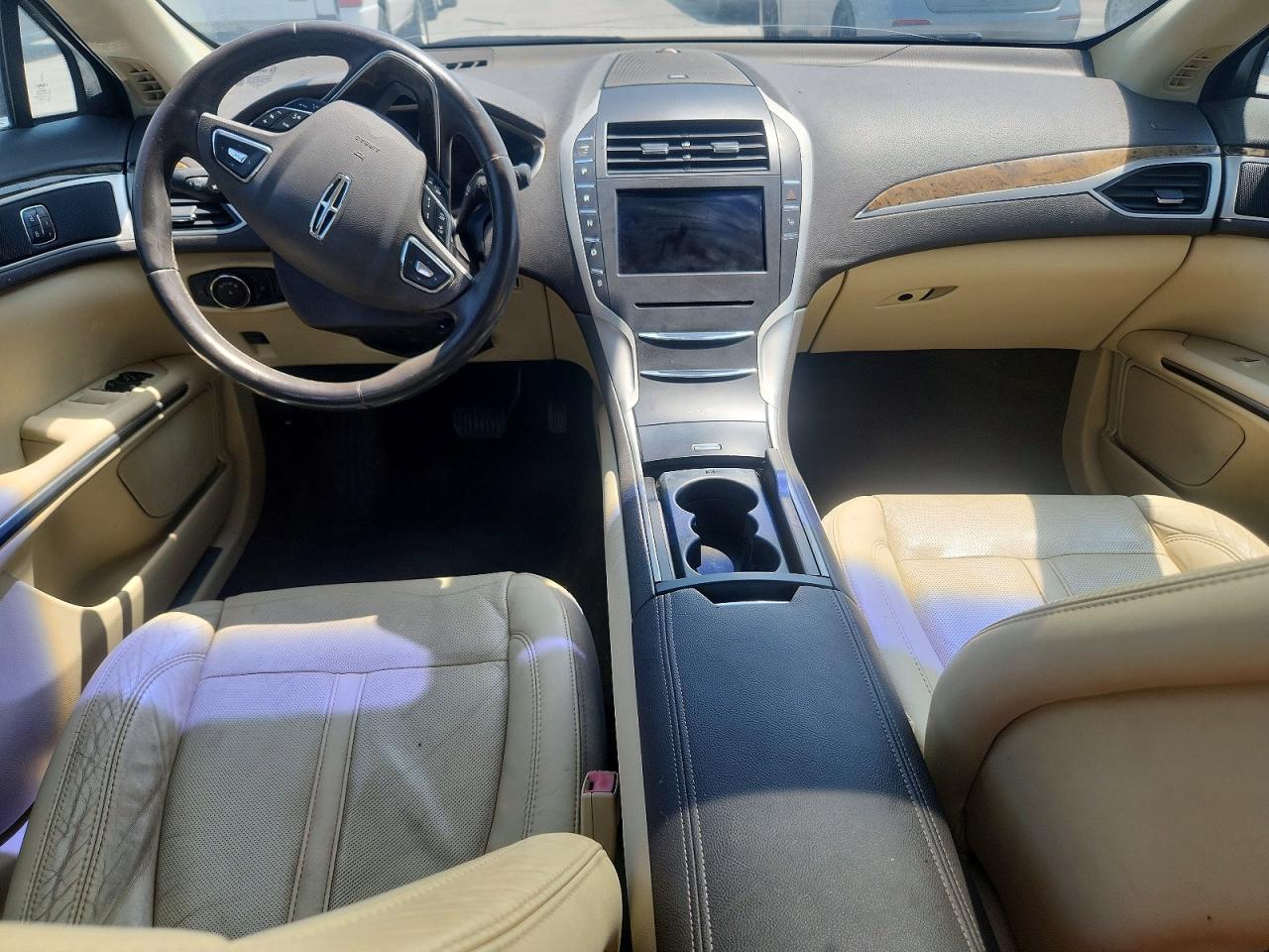 2015 Lincoln Mkz Gray vin: 3LN6L2JK7FR618840