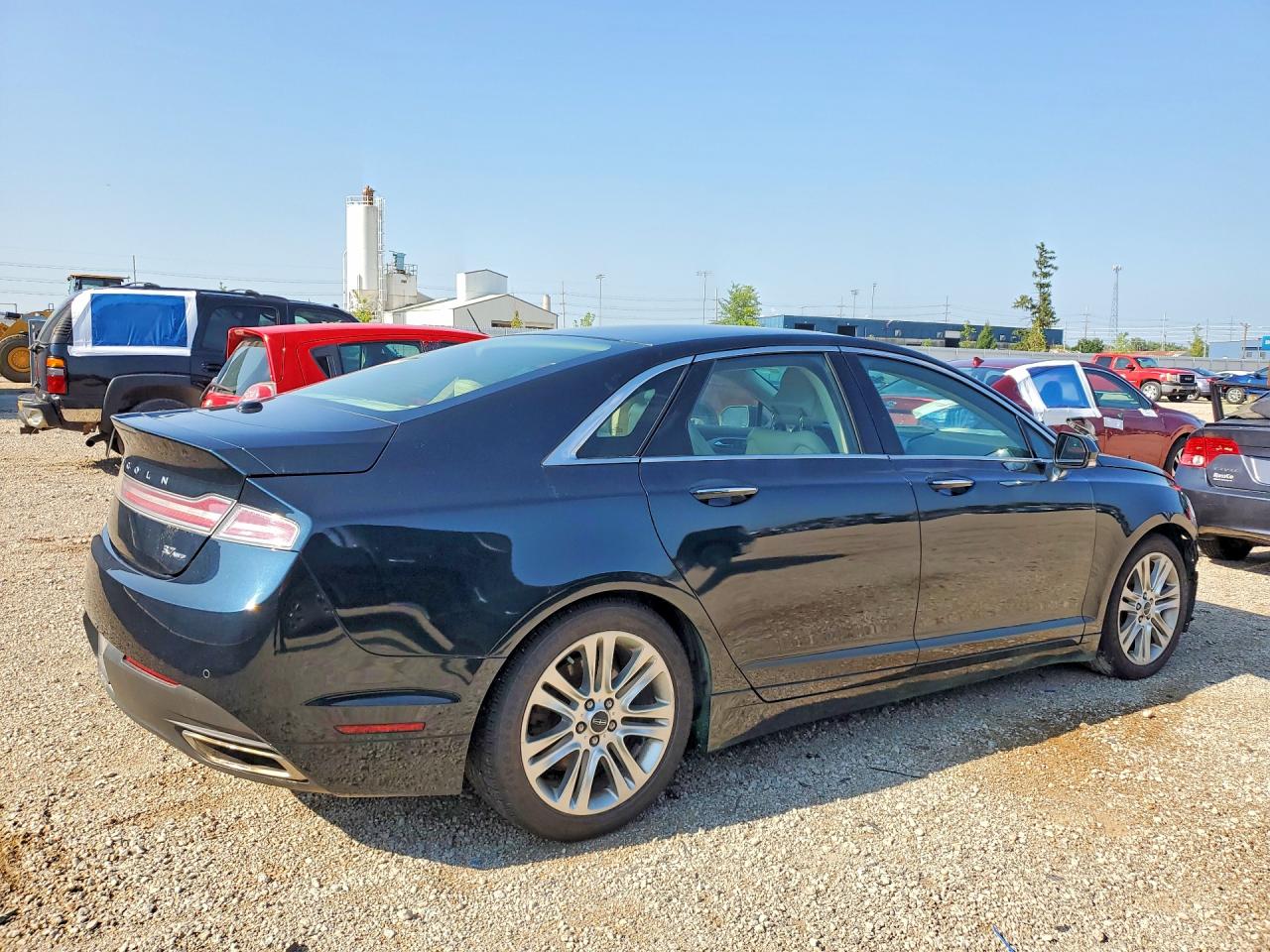 2014 Lincoln Mkz Black vin: 3LN6L2JK8ER819144