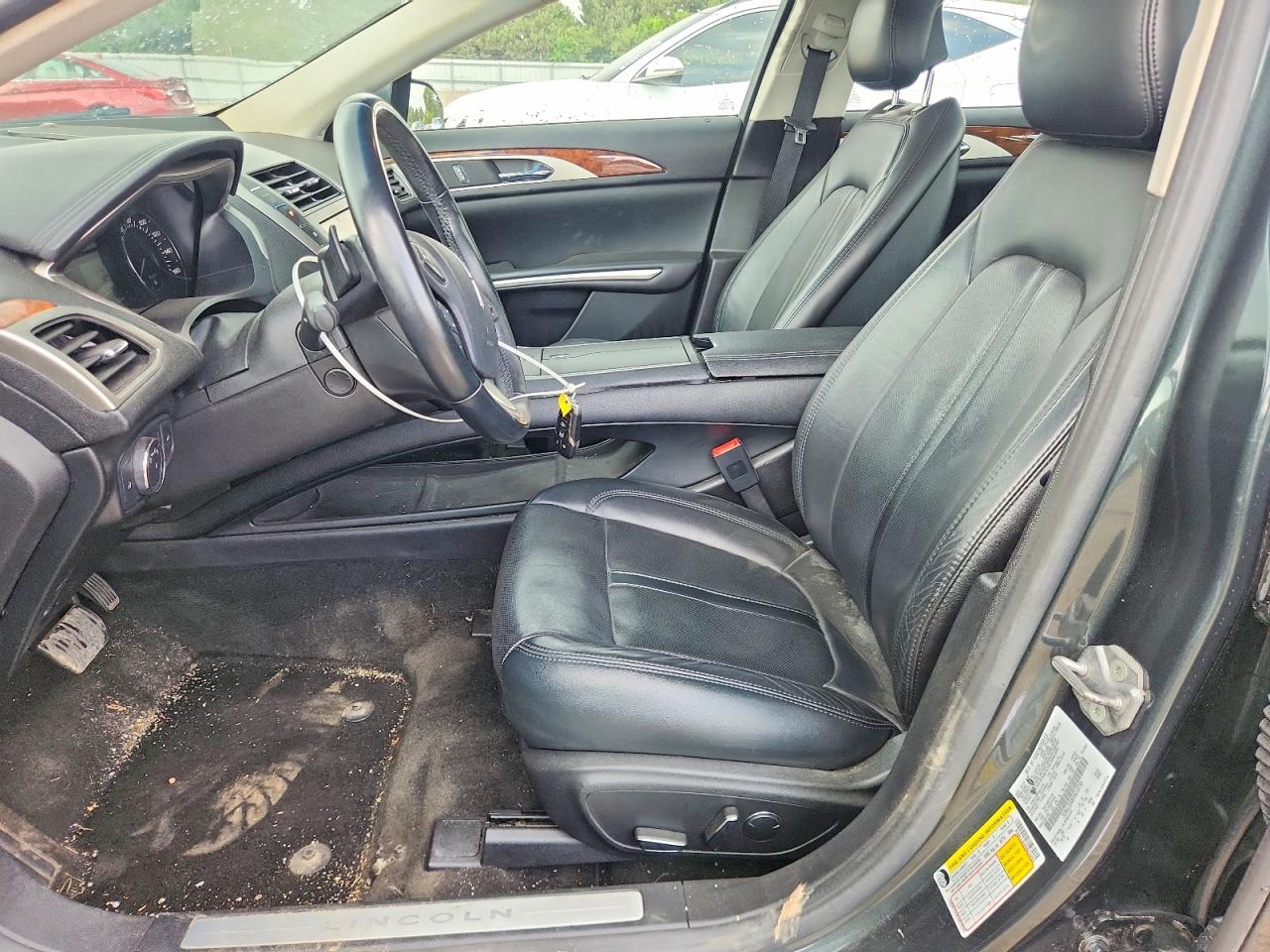2015 Lincoln Mkz Green vin: 3LN6L2JK8FR614750