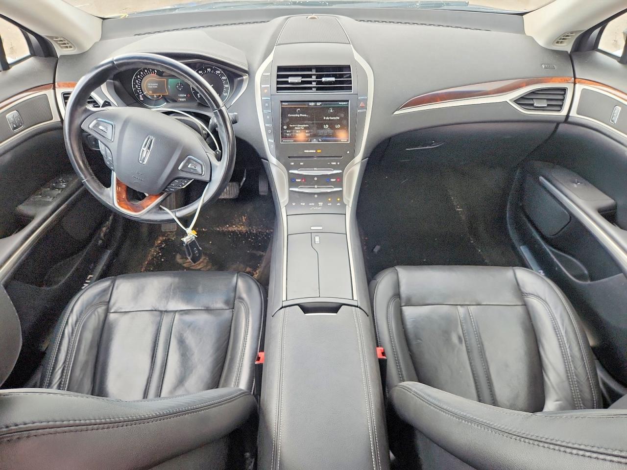 2015 Lincoln Mkz Green vin: 3LN6L2JK8FR614750