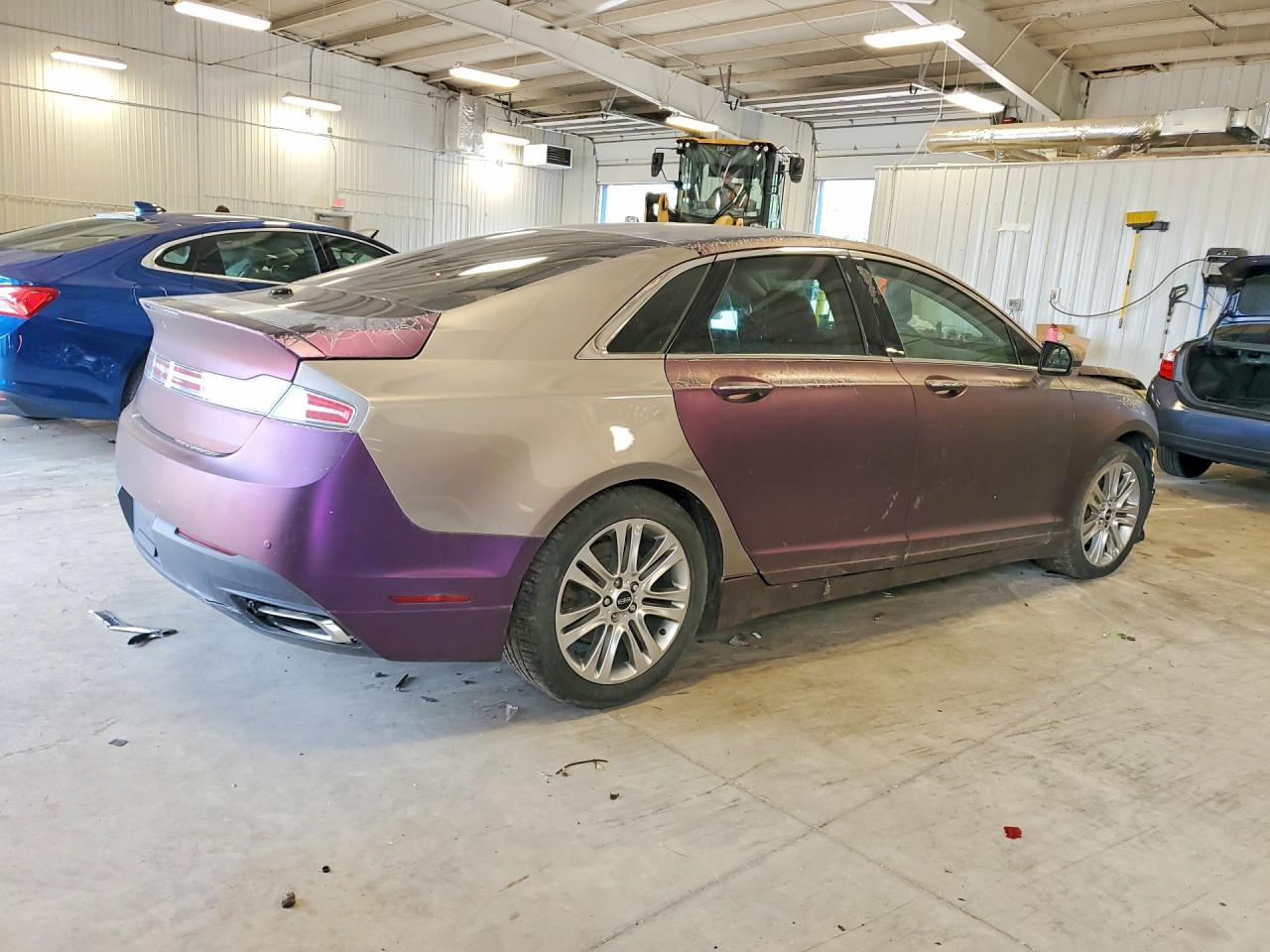 2015 Lincoln Mkz Purple vin: 3LN6L2JK8FR622301