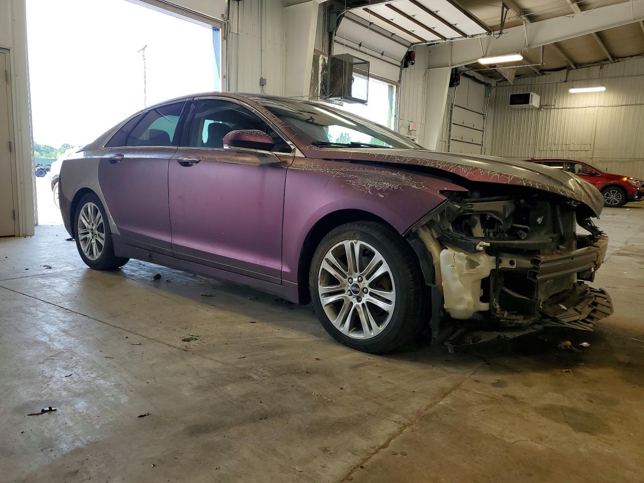 2015 Lincoln Mkz Purple vin: 3LN6L2JK8FR622301
