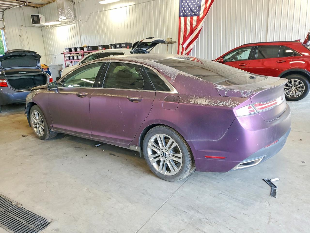 2015 Lincoln Mkz Purple vin: 3LN6L2JK8FR622301