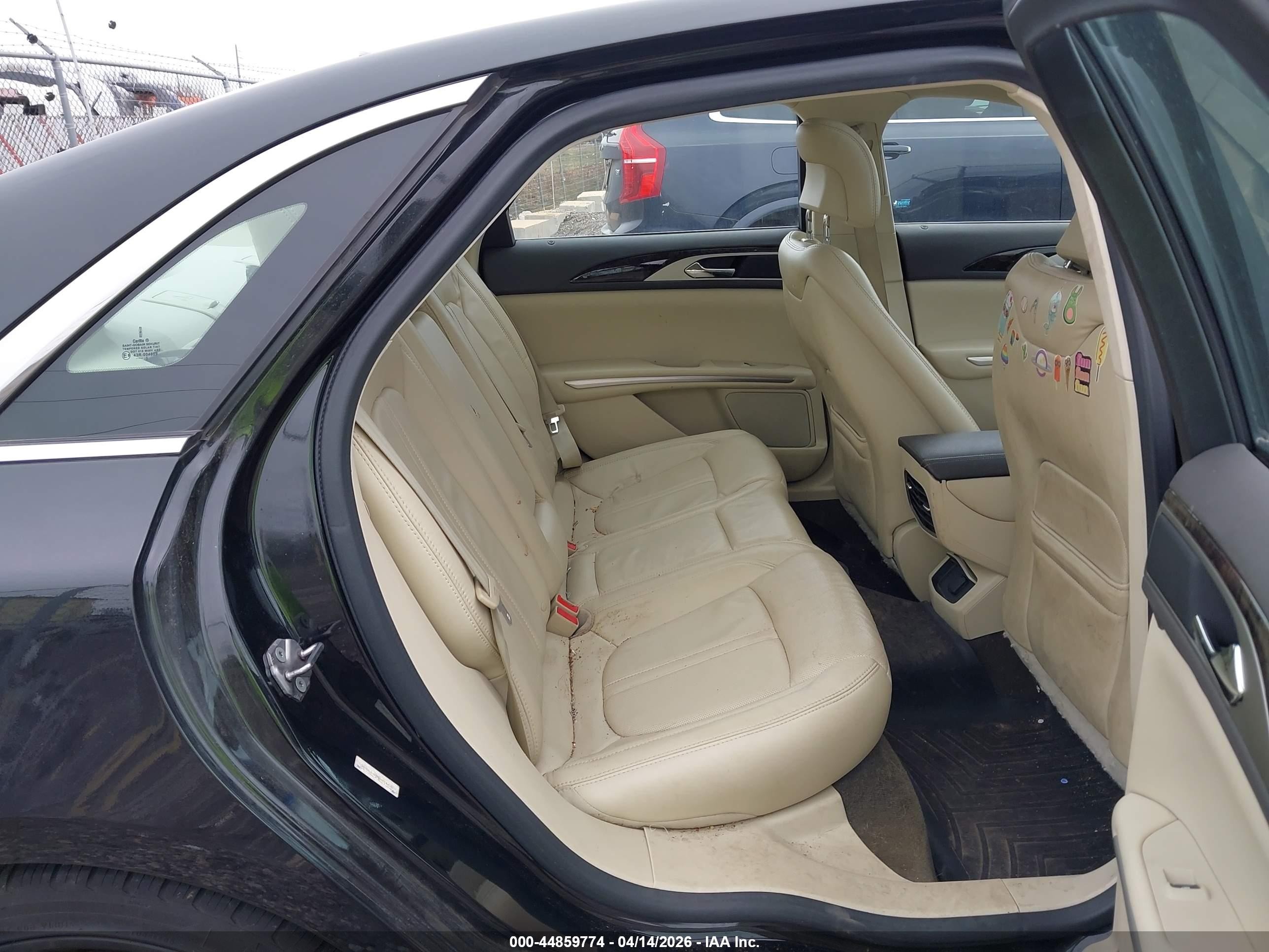 2013 Lincoln Mkz Black vin: 3LN6L2JK9DR814422