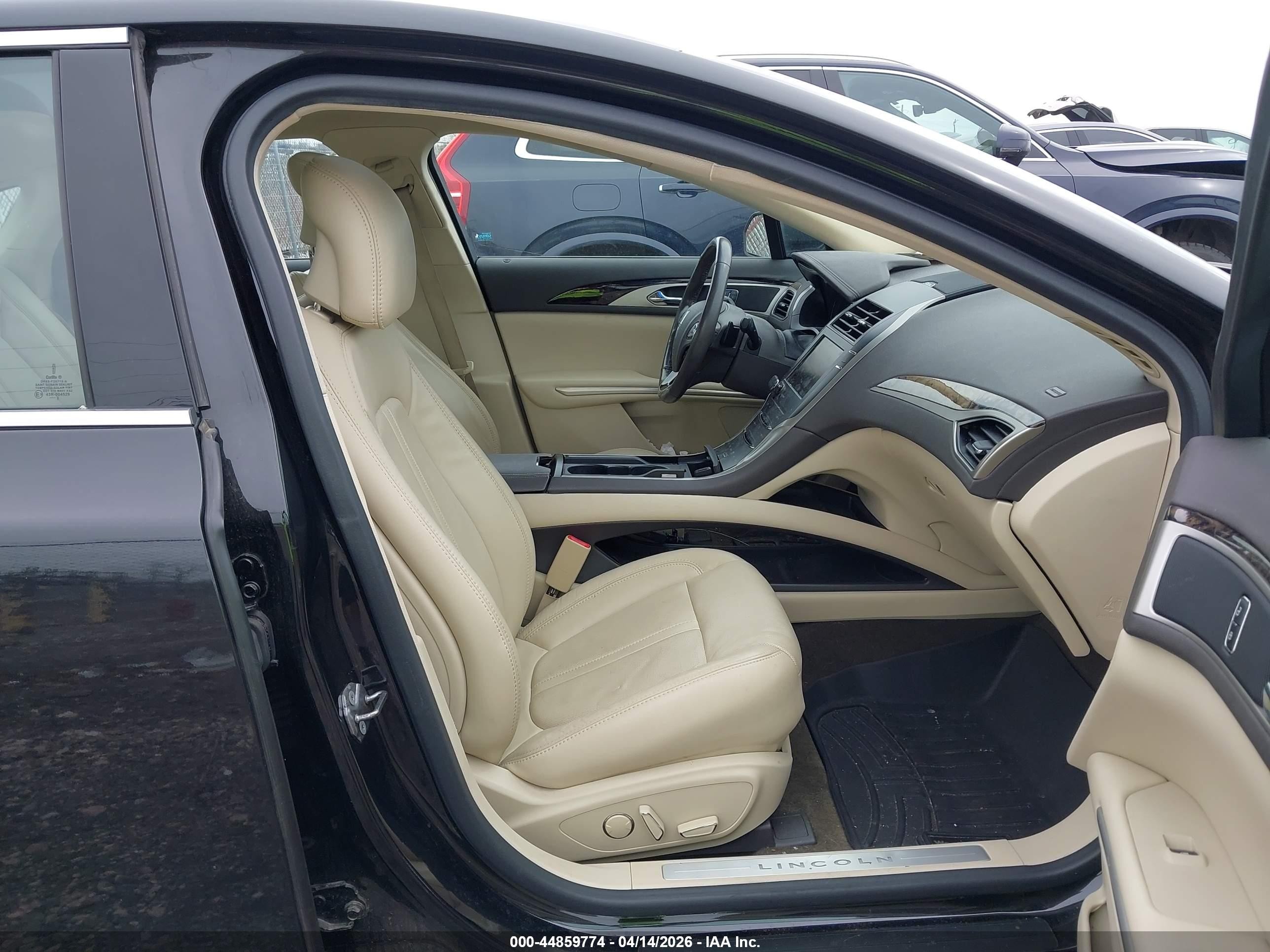 2013 Lincoln Mkz Black vin: 3LN6L2JK9DR814422