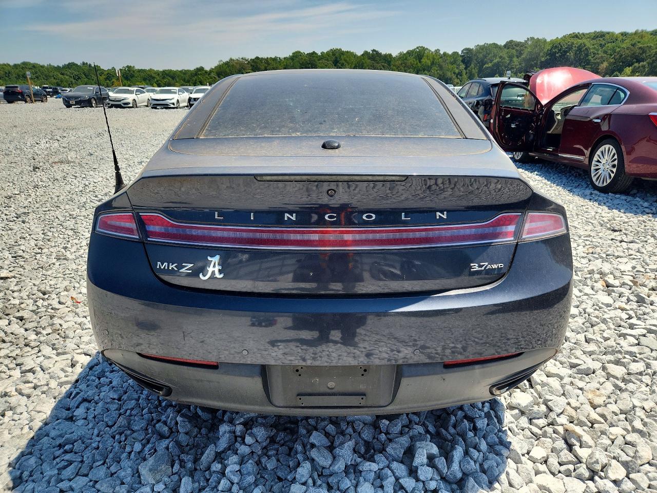 2014 Lincoln Mkz Charcoal vin: 3LN6L2JK9ER804832