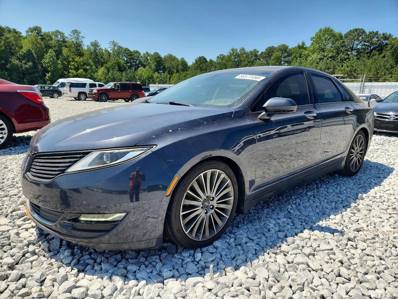 2014 Lincoln Mkz Charcoal vin: 3LN6L2JK9ER804832