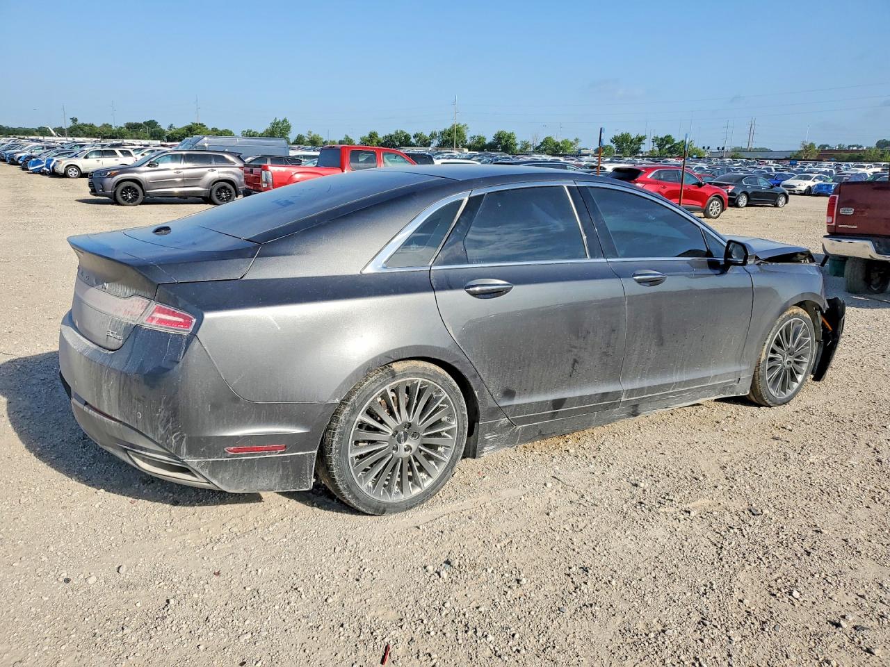 2015 Lincoln Mkz Gray vin: 3LN6L2JK9FR605006