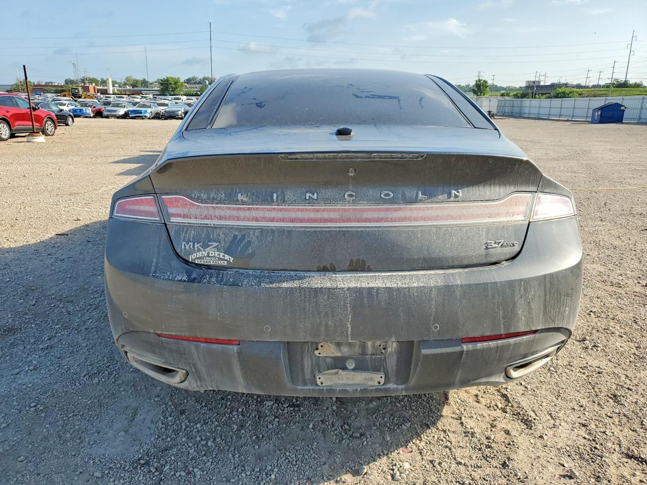 2015 Lincoln Mkz Gray vin: 3LN6L2JK9FR605006