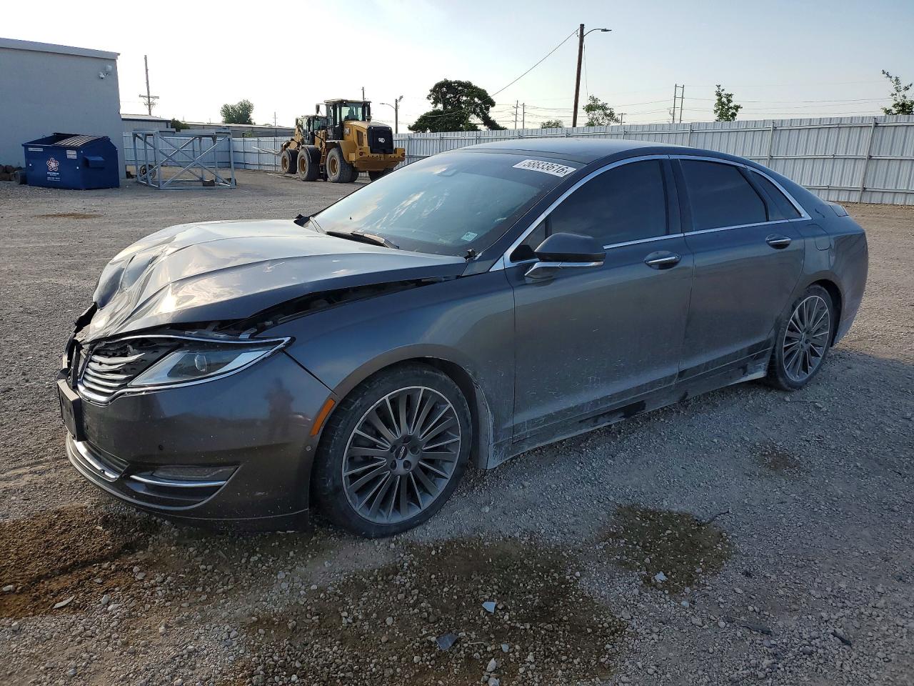 2015 Lincoln Mkz Gray vin: 3LN6L2JK9FR605006