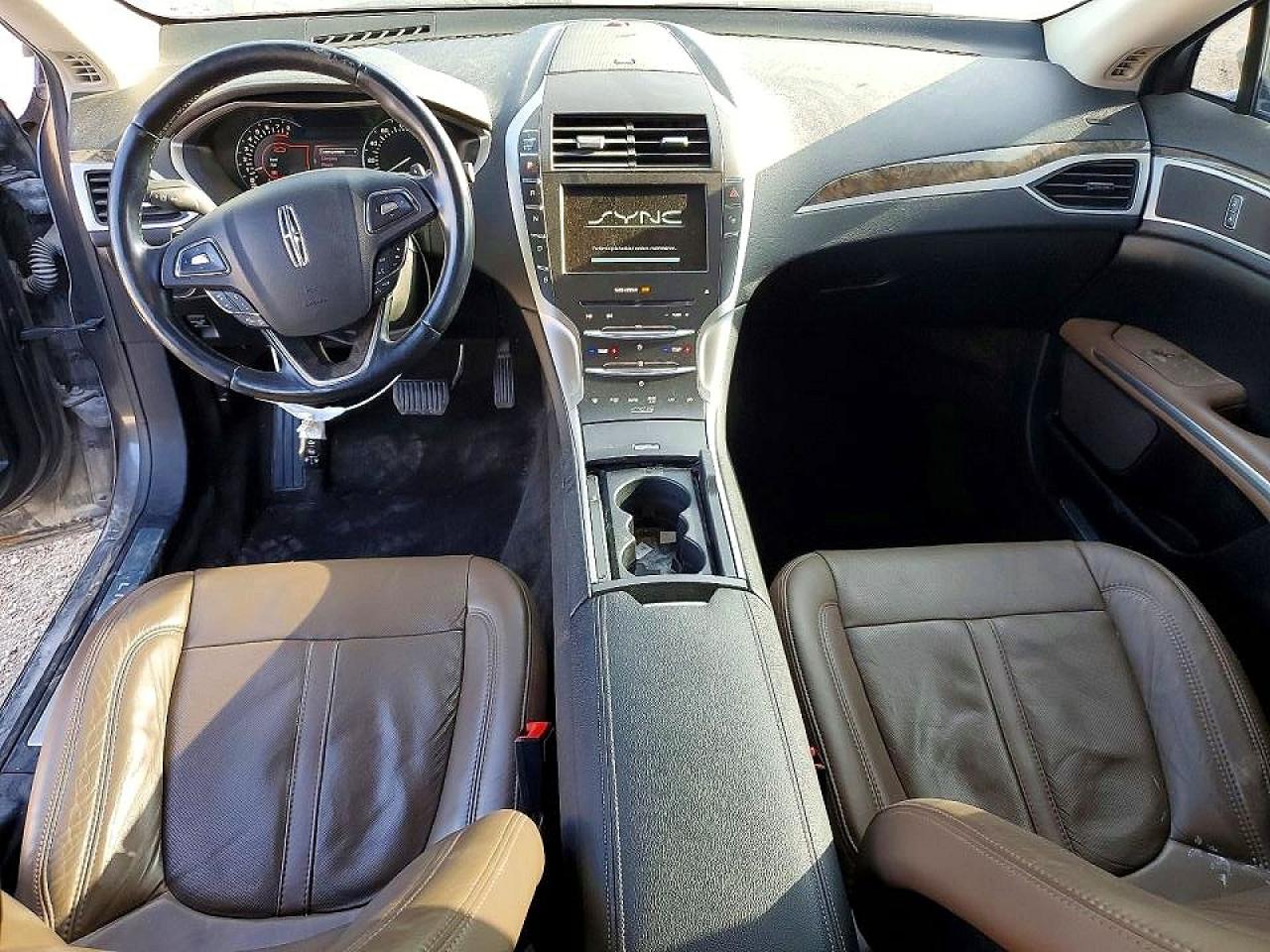 2015 Lincoln Mkz Gray vin: 3LN6L2JK9FR605006