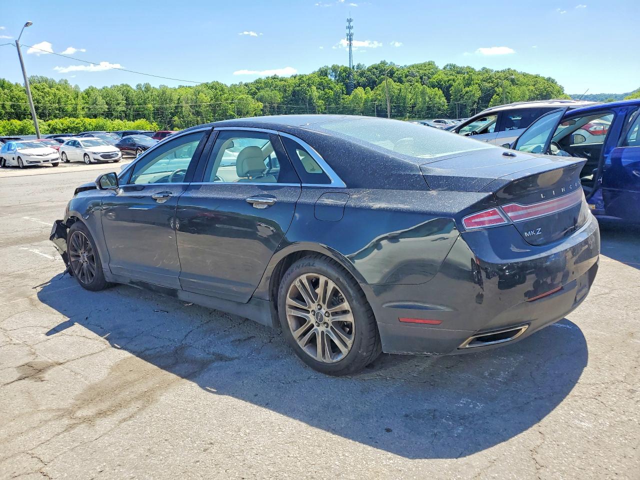 2013 Lincoln Mkz Black vin: 3LN6L2JKXDR804742