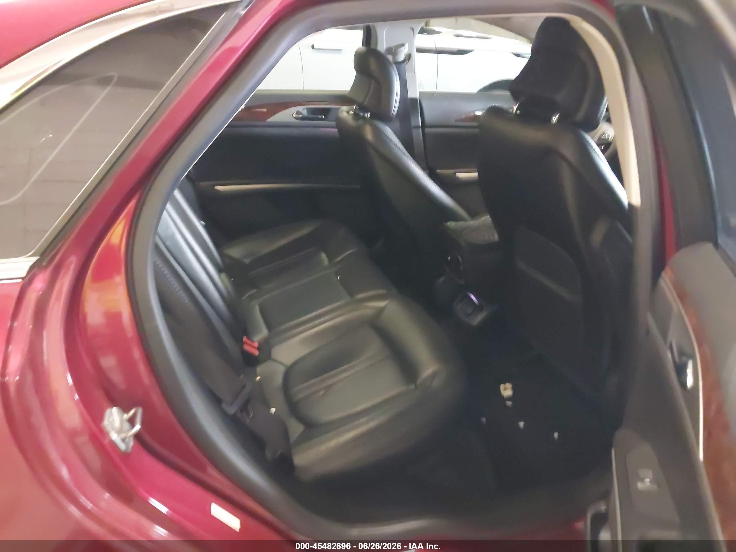 2013 Lincoln Mkz   Red vin: 3LN6L2JKXDR810332