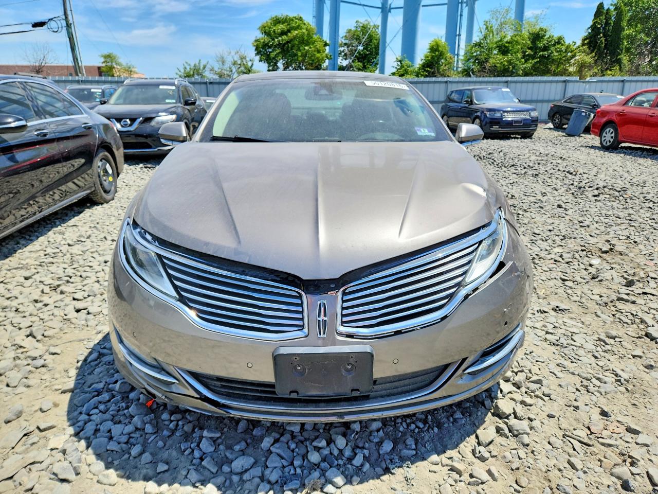 2015 Lincoln Mkz Gray vin: 3LN6L2JKXFR605757