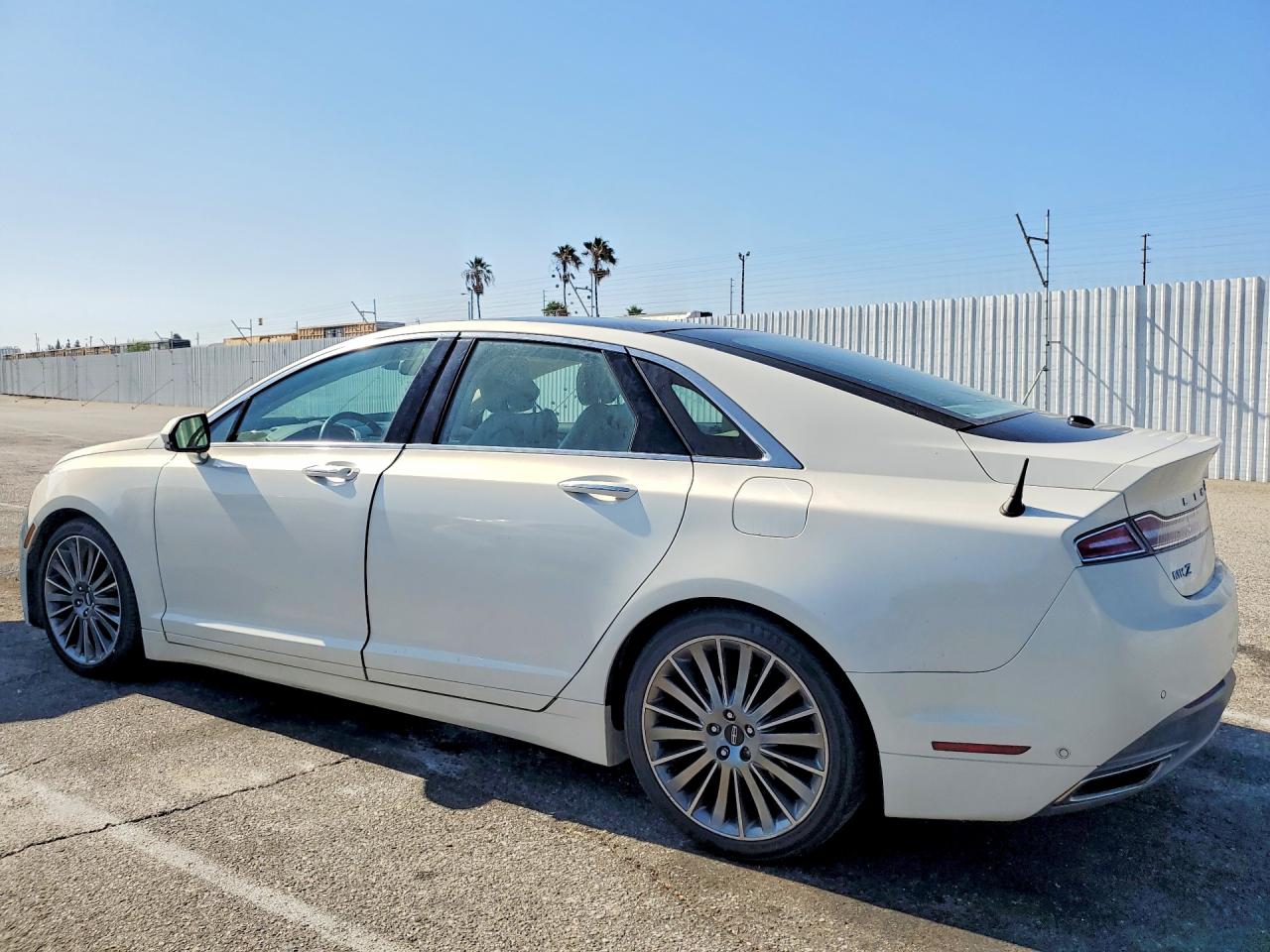 2013 Lincoln Mkz Hybrid White vin: 3LN6L2LU0DR812038