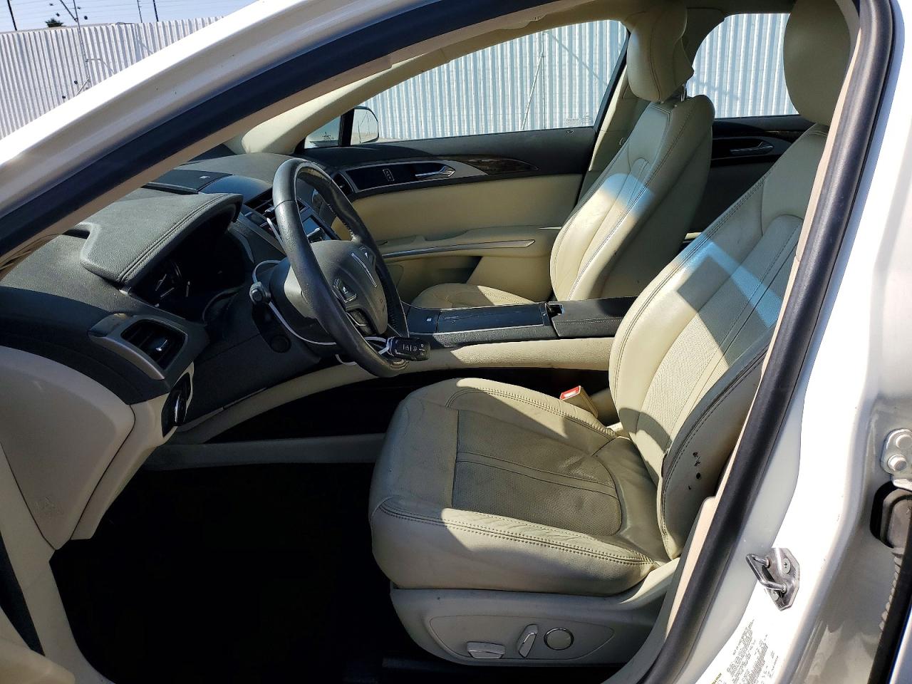 2013 Lincoln Mkz Hybrid White vin: 3LN6L2LU0DR812038