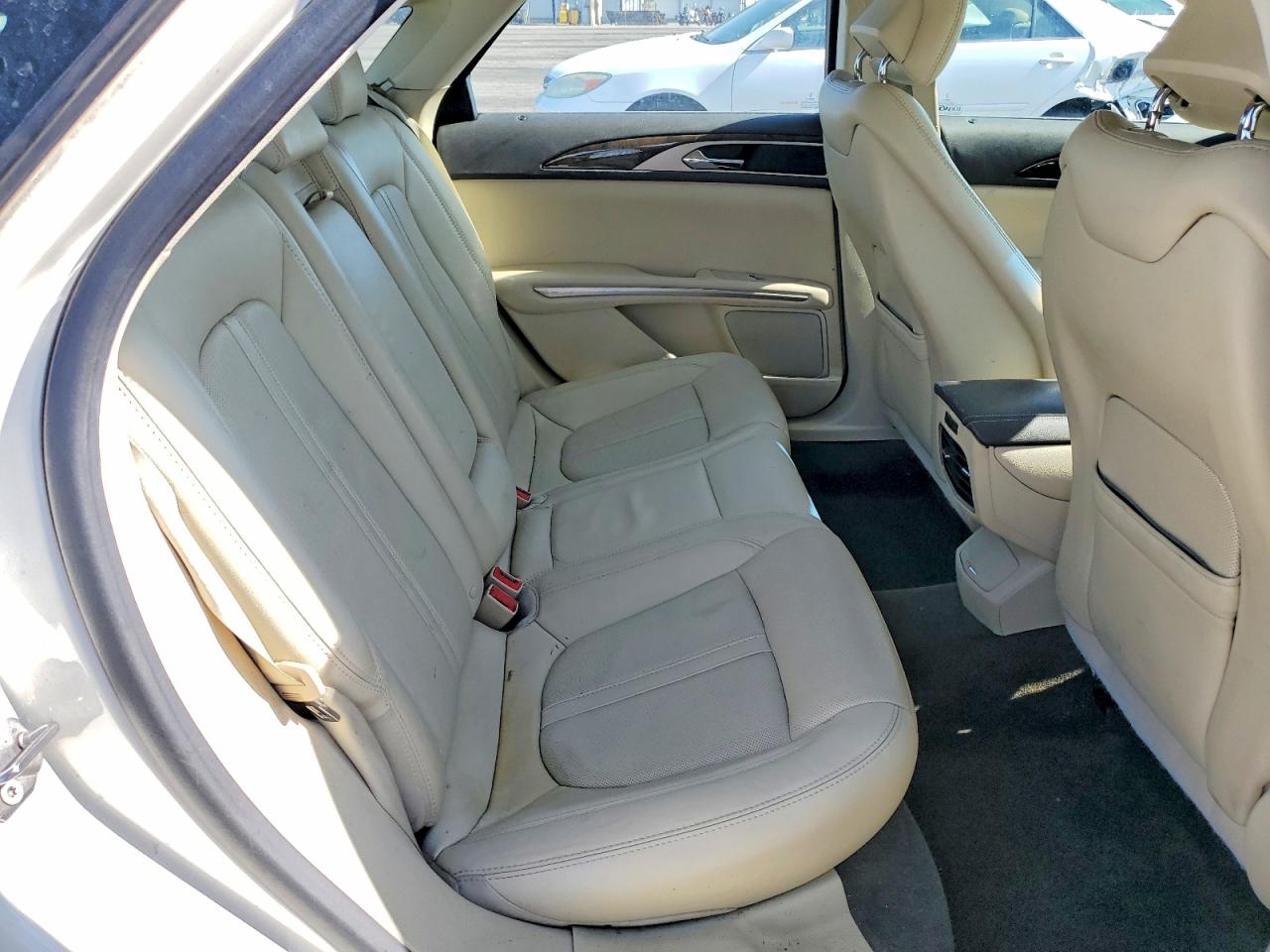 2013 Lincoln Mkz Hybrid White vin: 3LN6L2LU0DR812038