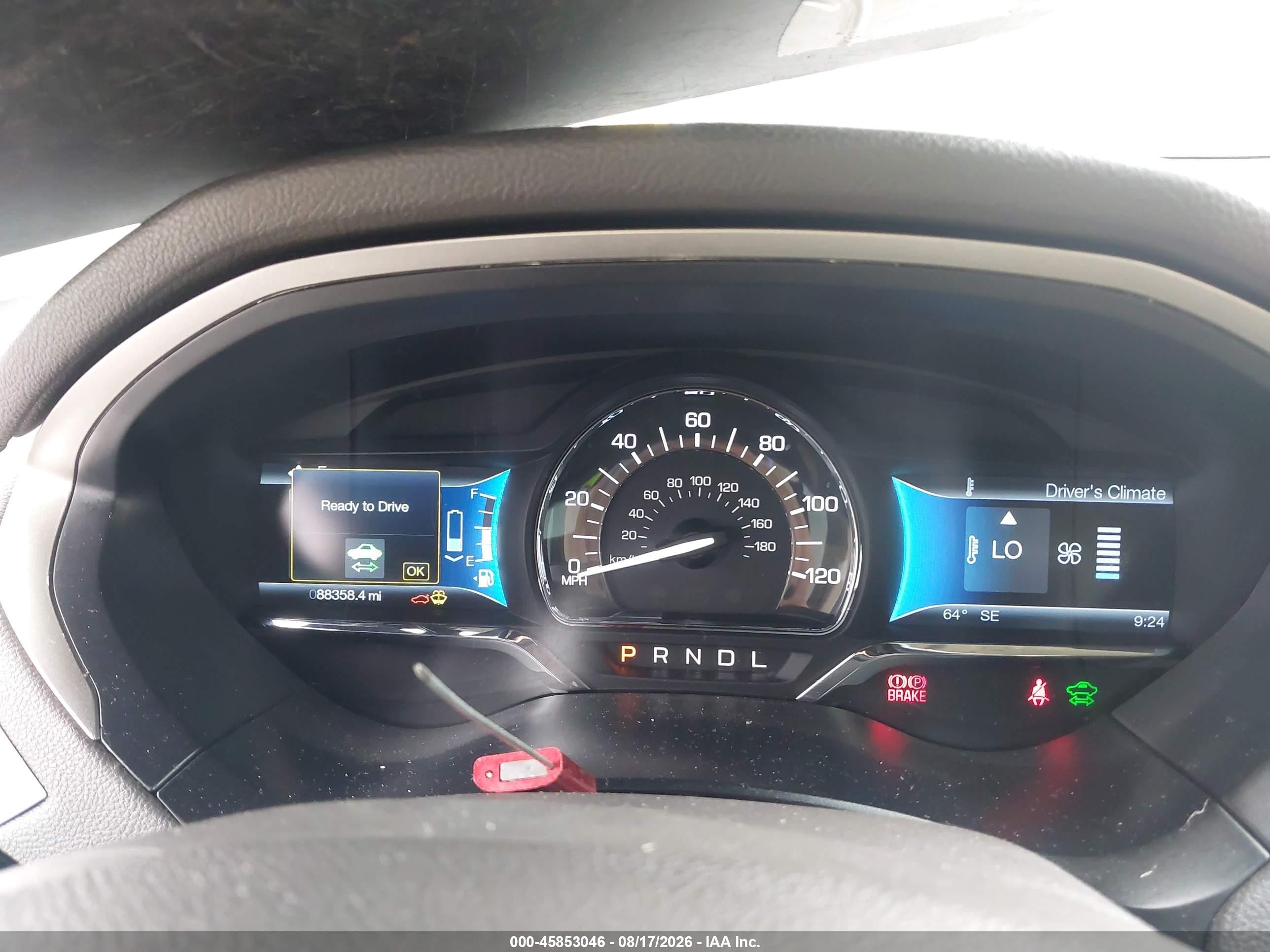 2013 Lincoln Mkz Hybrid White vin: 3LN6L2LU0DR826604