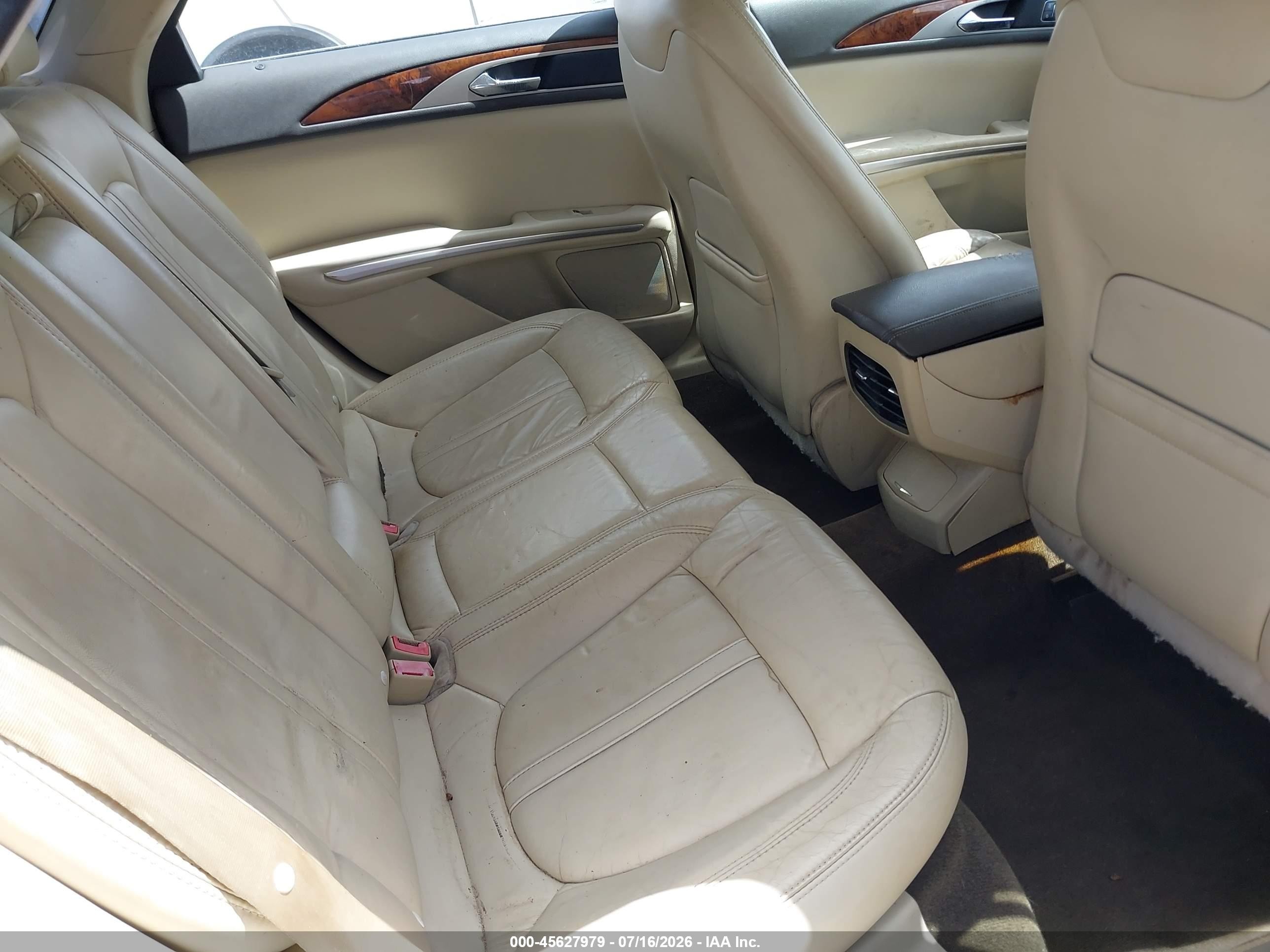 2014 Lincoln Mkz Hybrid   Black vin: 3LN6L2LU0ER805169