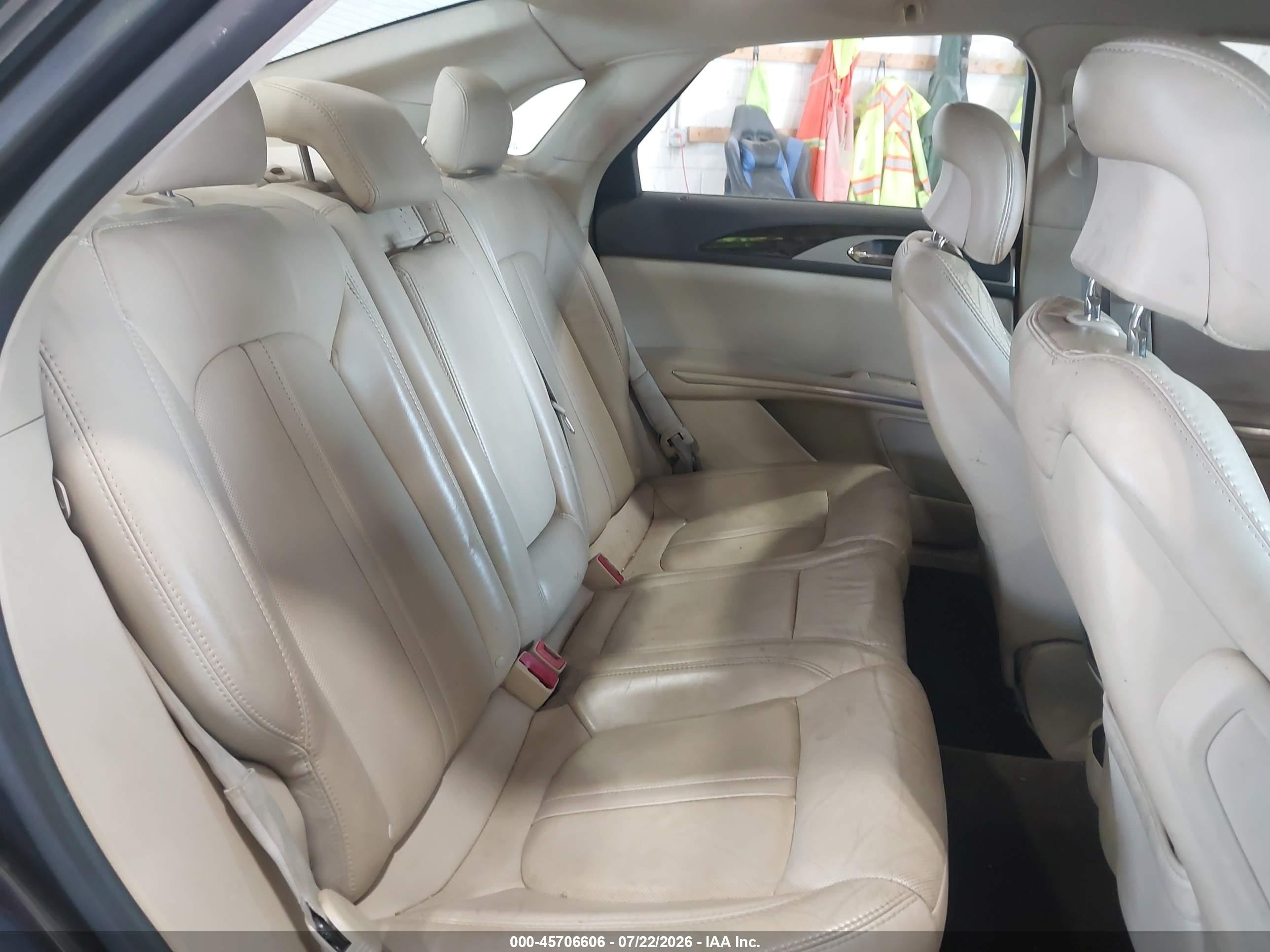 2014 Lincoln Mkz Hybrid   Серый vin: 3LN6L2LU0ER815636