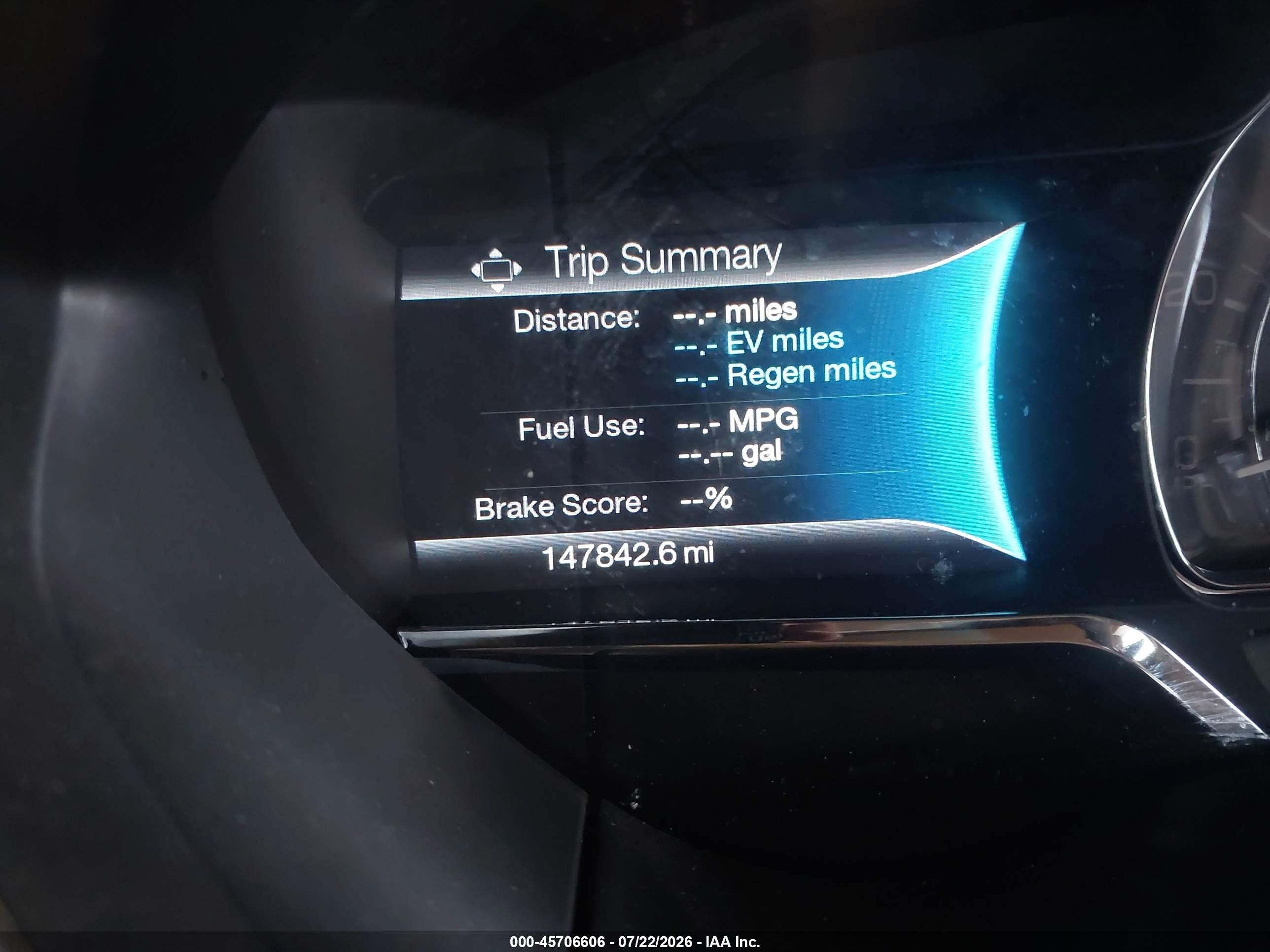 2014 Lincoln Mkz Hybrid   Серый vin: 3LN6L2LU0ER815636