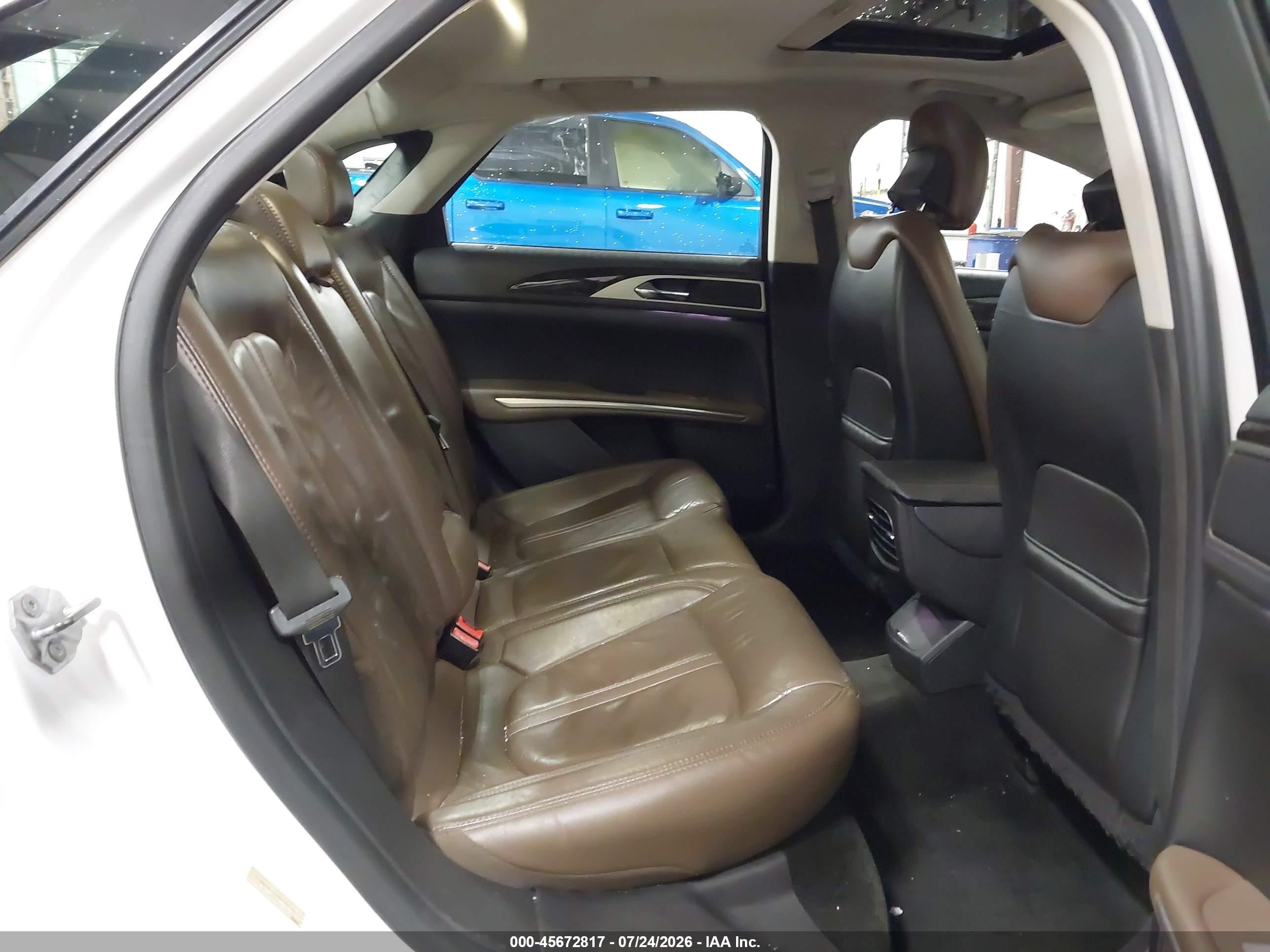 2014 Lincoln Mkz Hybrid White vin: 3LN6L2LU0ER822148