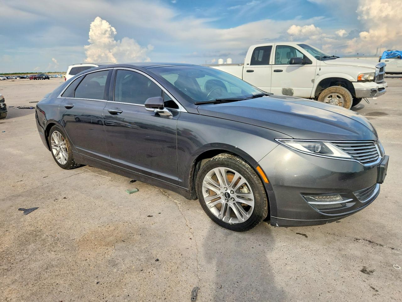 2015 Lincoln Mkz Hybrid Gray vin: 3LN6L2LU0FR618712
