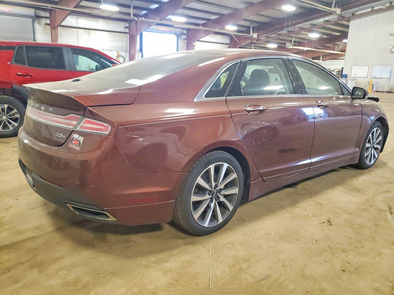 2015 Lincoln Mkz Hybrid Brown vin: 3LN6L2LU0FR627832