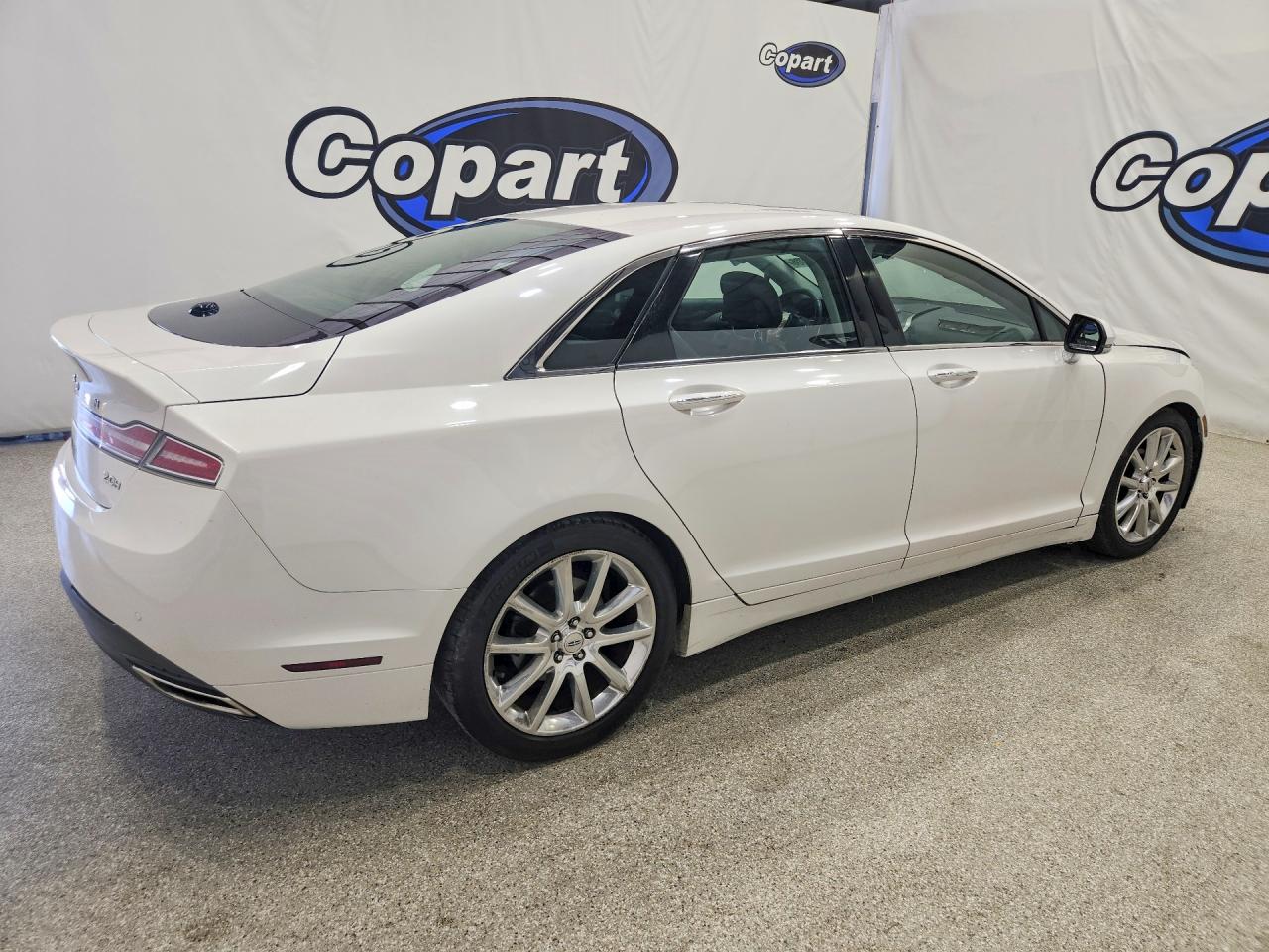 2016 Lincoln Mkz Hybrid White vin: 3LN6L2LU0GR624852