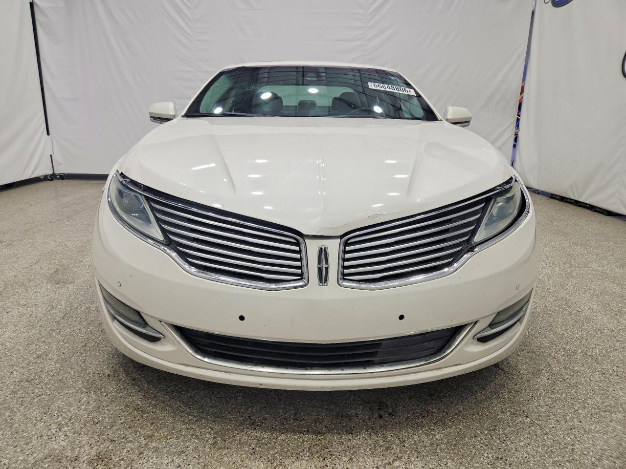 2016 Lincoln Mkz Hybrid White vin: 3LN6L2LU0GR624852