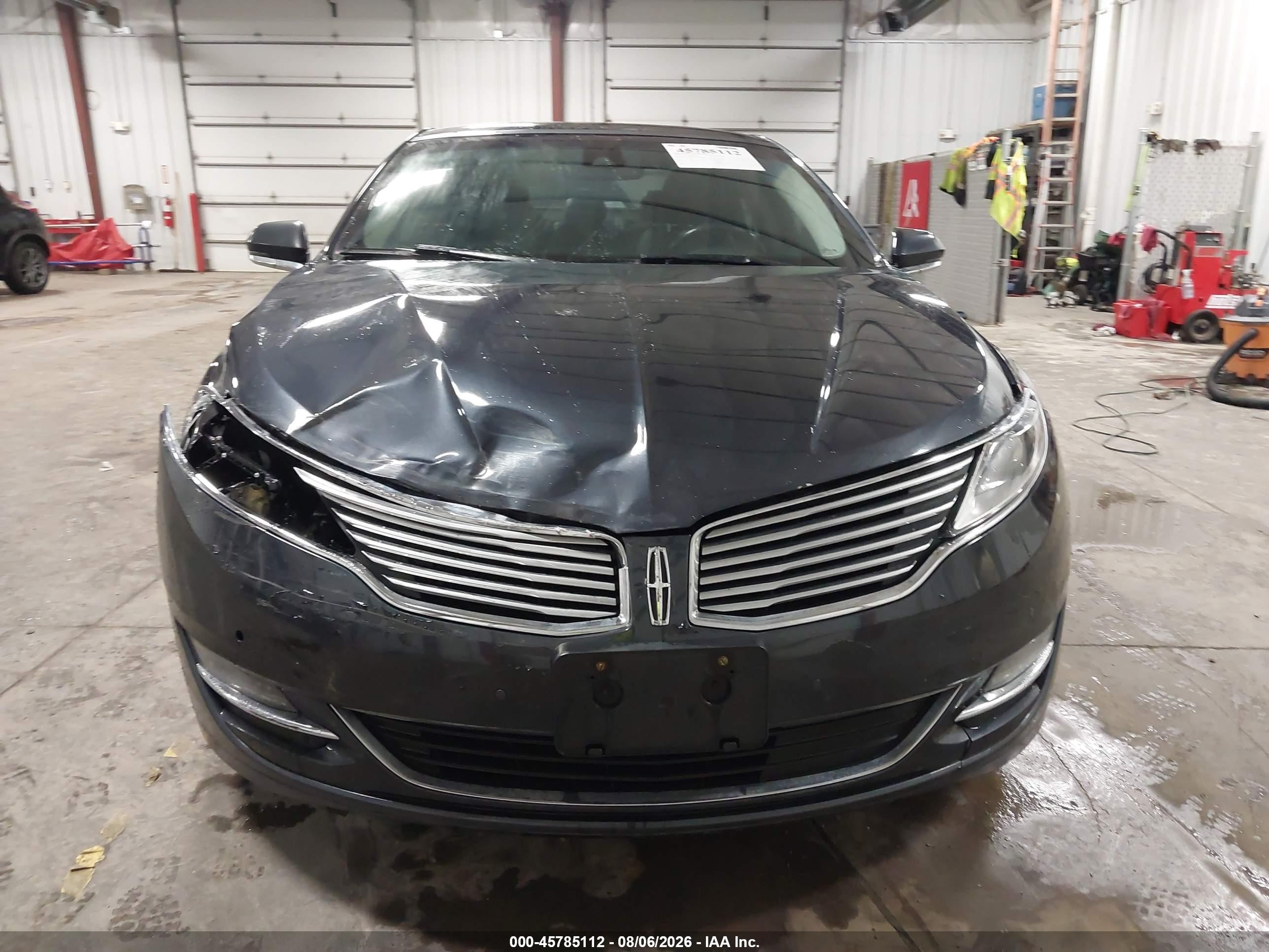 2013 Lincoln Mkz Hybrid   Синий vin: 3LN6L2LU1DR814042