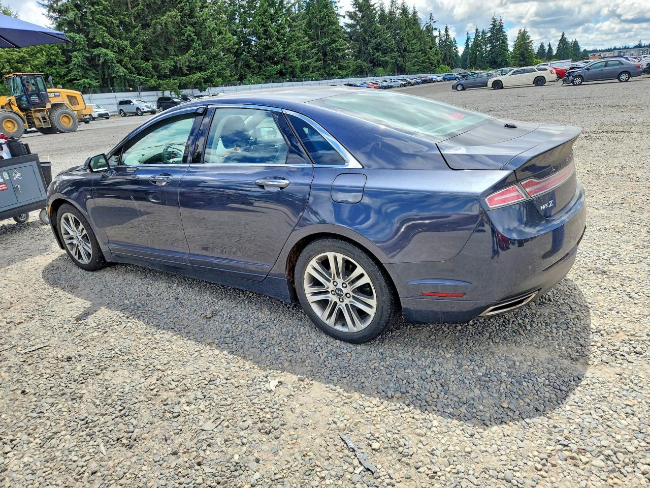 2013 Lincoln Mkz Hybrid Charcoal vin: 3LN6L2LU1DR823923