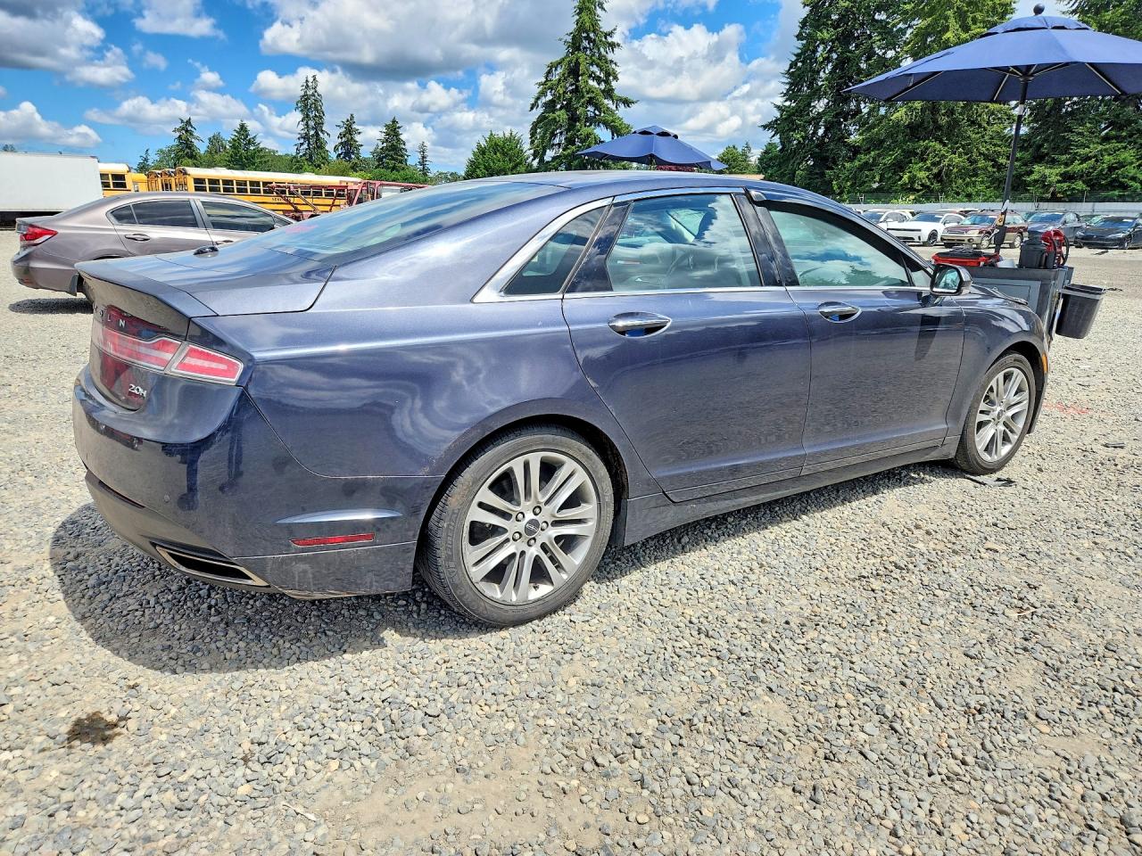2013 Lincoln Mkz Hybrid Charcoal vin: 3LN6L2LU1DR823923