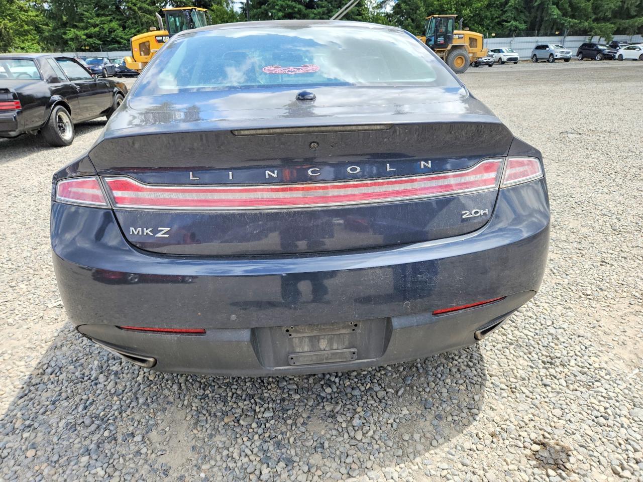 2013 Lincoln Mkz Hybrid Charcoal vin: 3LN6L2LU1DR823923