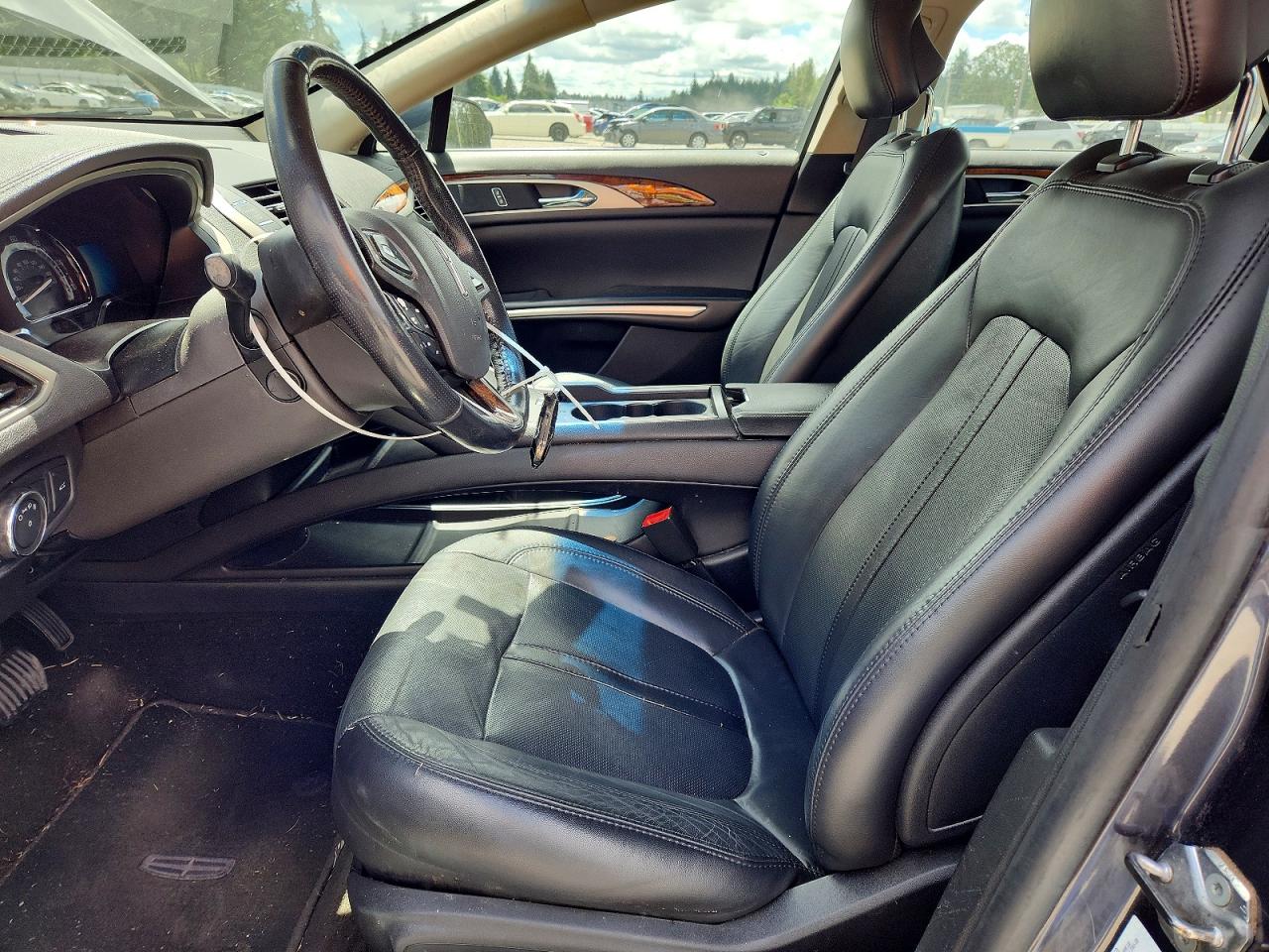 2013 Lincoln Mkz Hybrid Charcoal vin: 3LN6L2LU1DR823923