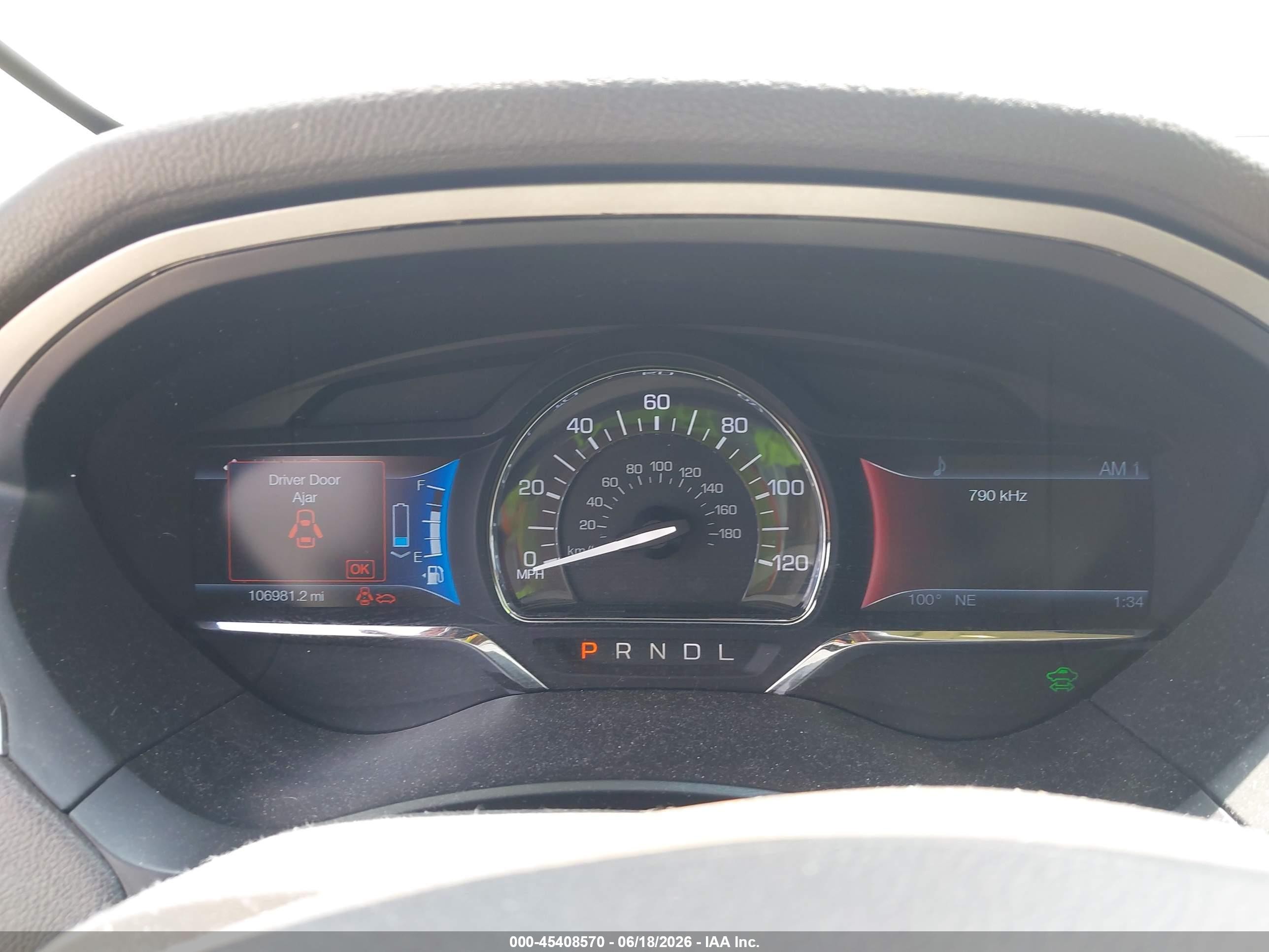 2013 Lincoln Mkz Hybrid   White vin: 3LN6L2LU1DR828281