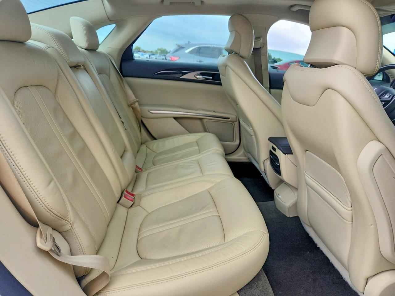 2014 Lincoln Mkz Hybrid White vin: 3LN6L2LU1ER817346
