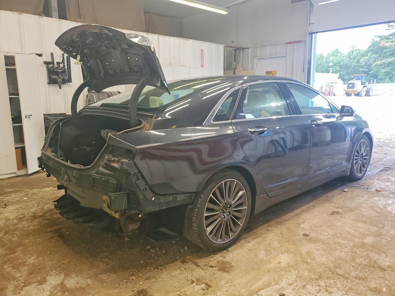 2015 Lincoln Mkz Hybrid Black vin: 3LN6L2LU1FR629475