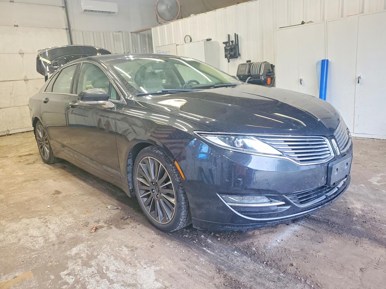 2015 Lincoln Mkz Hybrid Black vin: 3LN6L2LU1FR629475