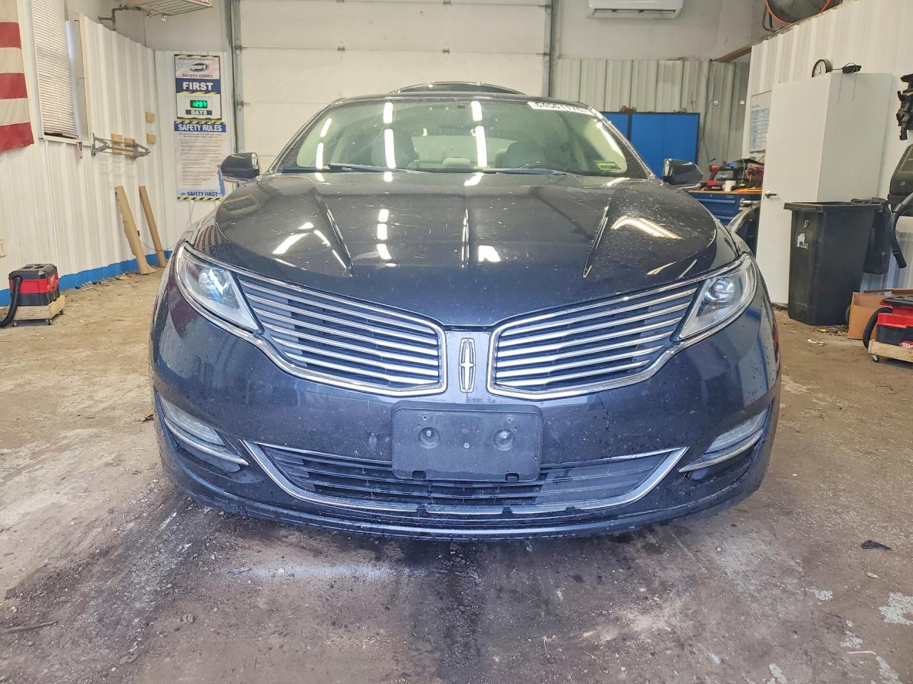 2015 Lincoln Mkz Hybrid Black vin: 3LN6L2LU1FR629475