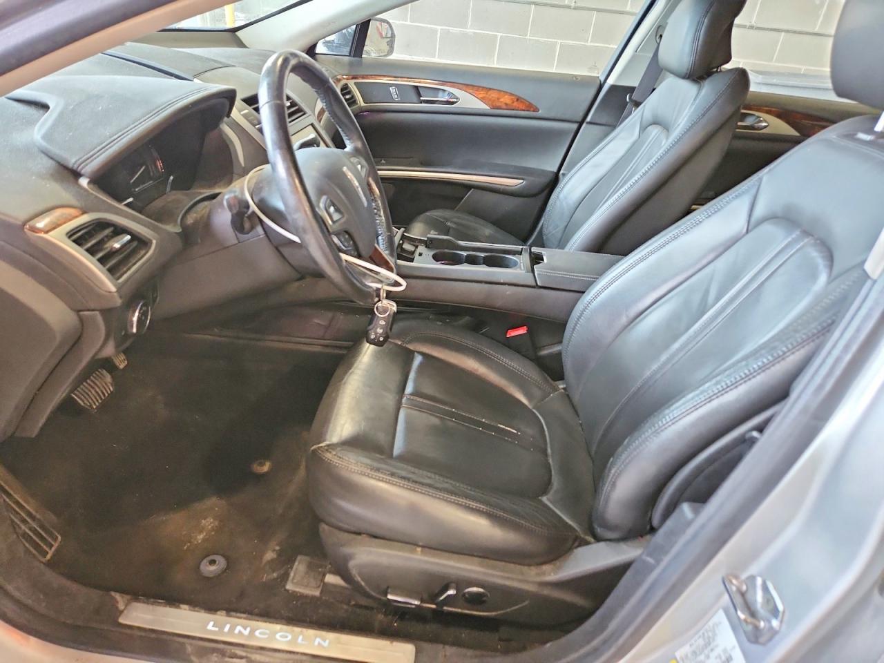 2013 Lincoln Mkz Hybrid Silver vin: 3LN6L2LU2DR802675