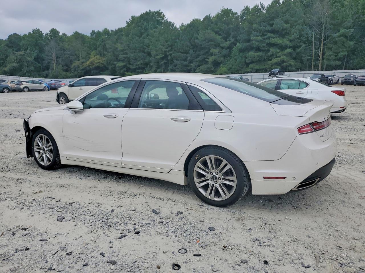 2013 Lincoln Mkz Hybrid Белый vin: 3LN6L2LU2DR807603