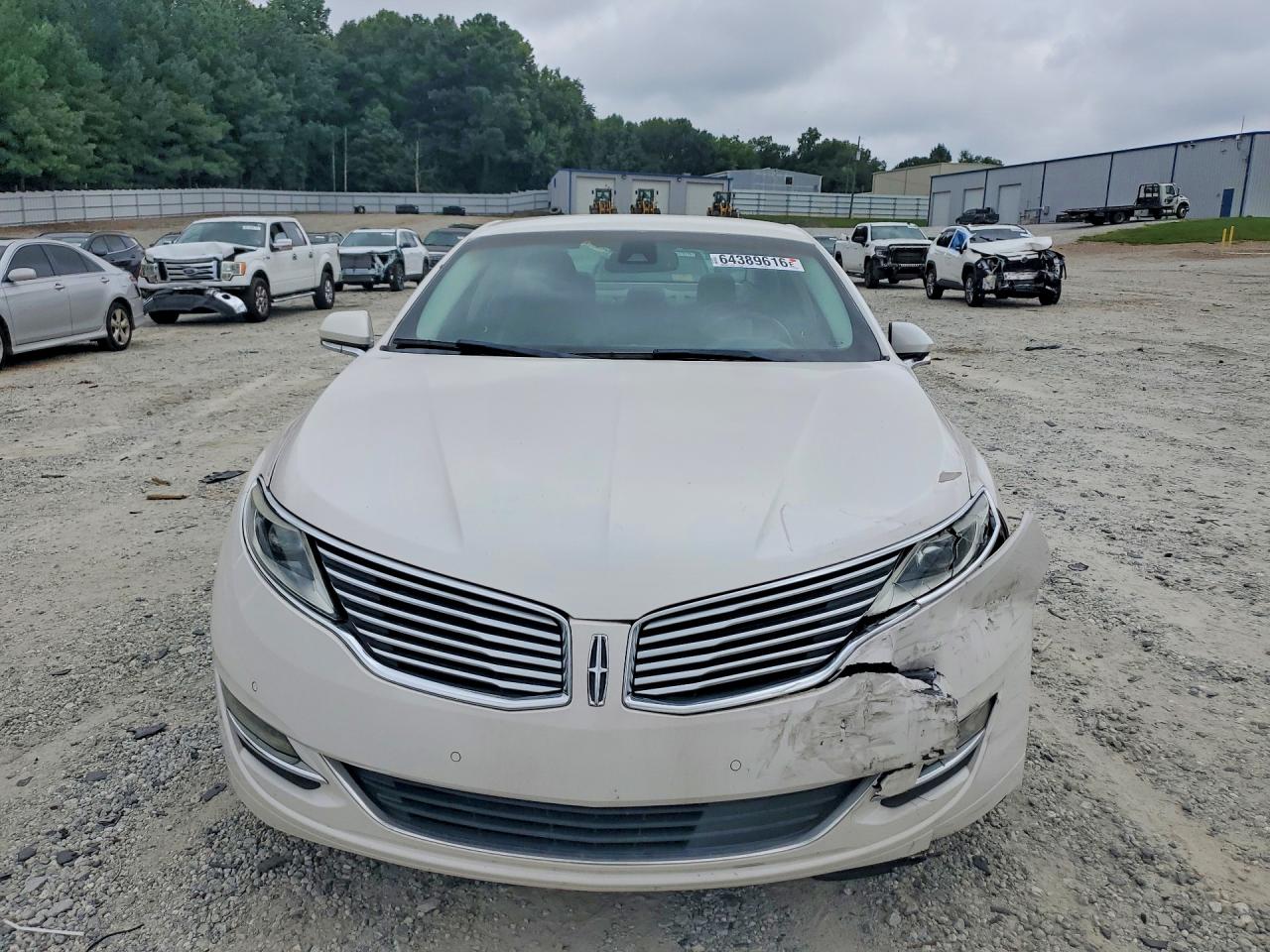 2013 Lincoln Mkz Hybrid Белый vin: 3LN6L2LU2DR807603