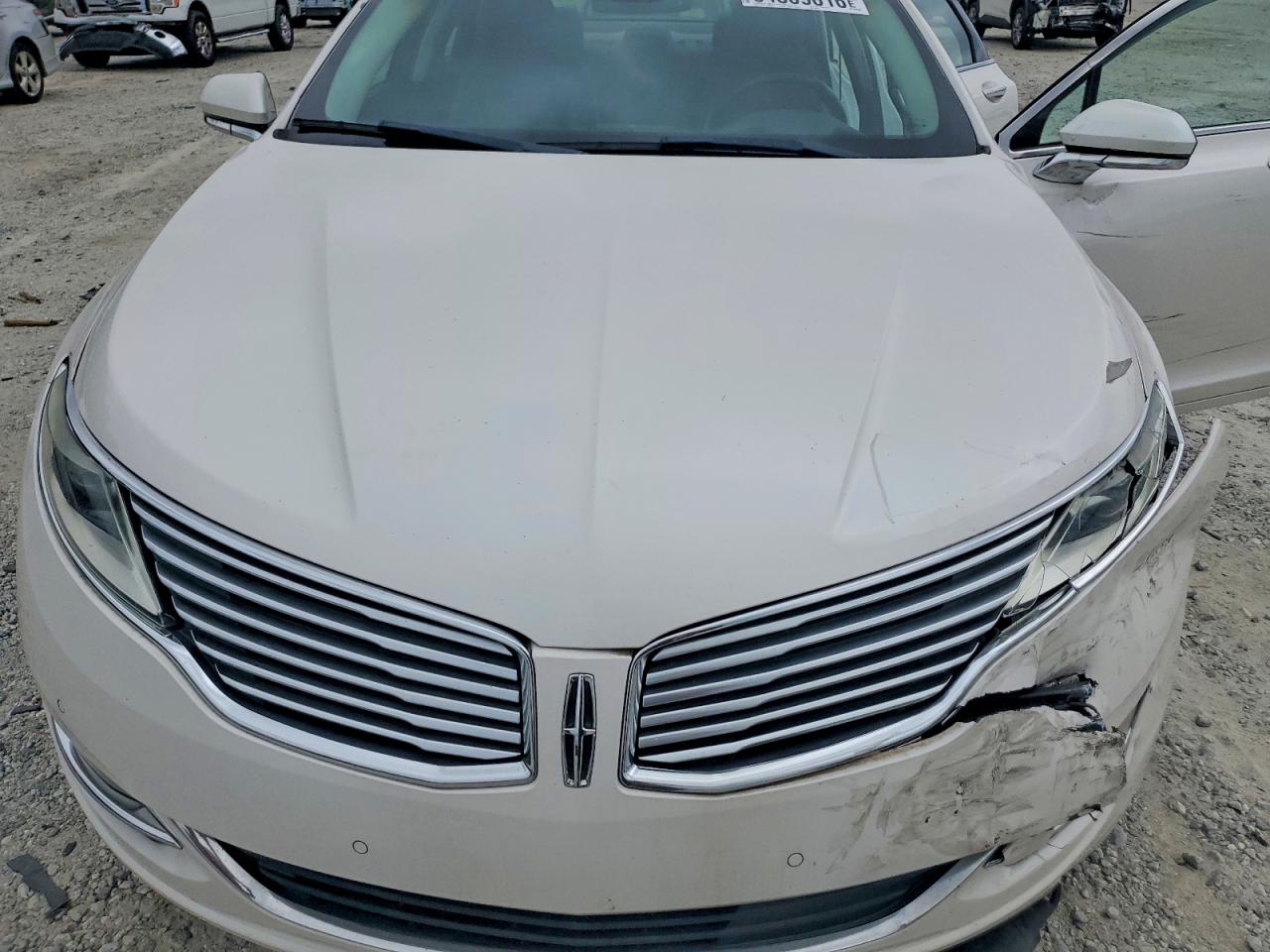 2013 Lincoln Mkz Hybrid Белый vin: 3LN6L2LU2DR807603