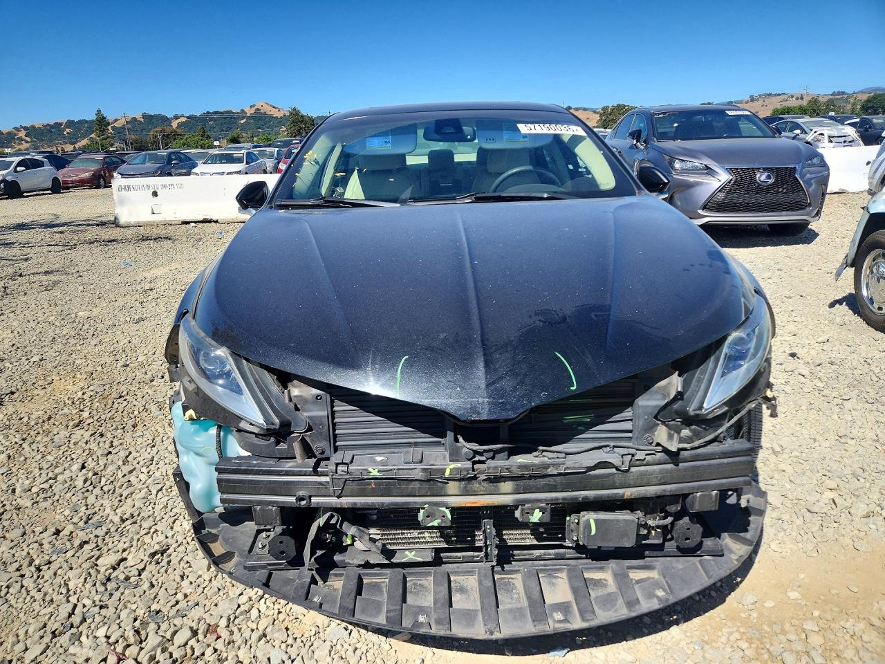 2013 Lincoln Mkz Hybrid Black vin: 3LN6L2LU2DR807942