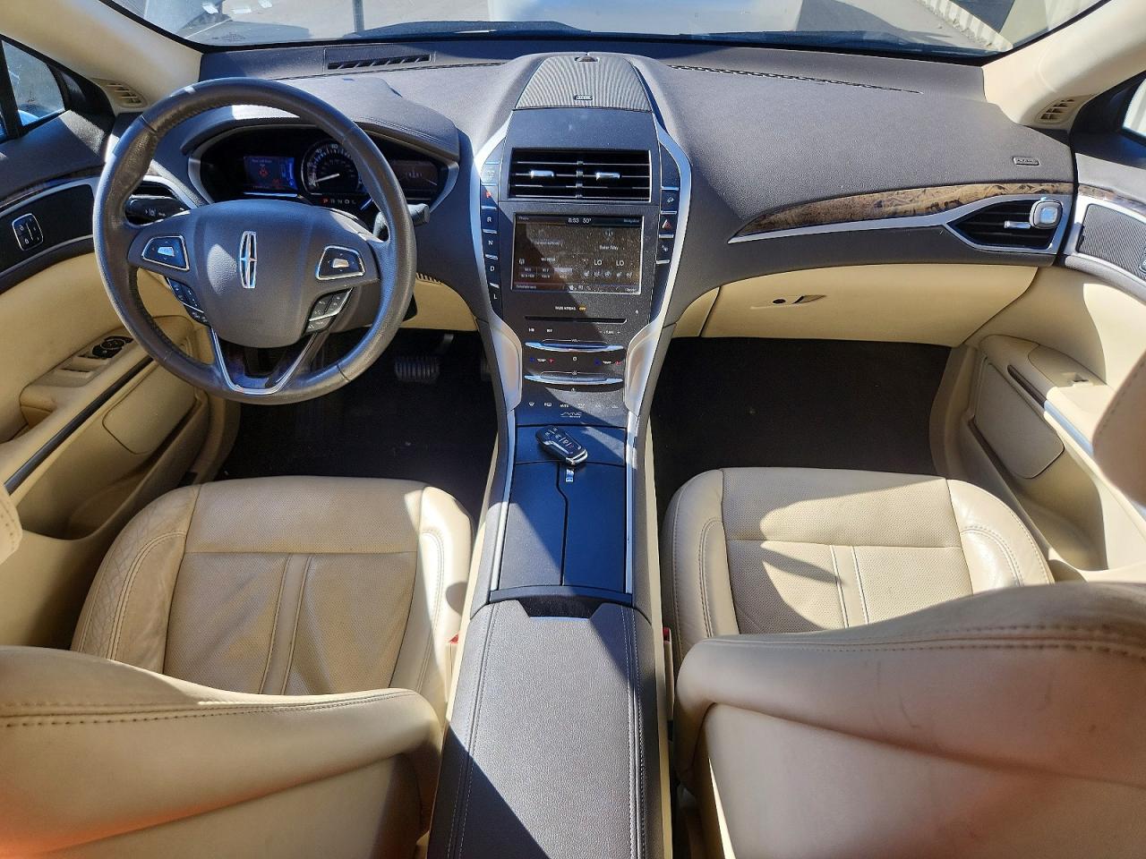 2013 Lincoln Mkz Hybrid Black vin: 3LN6L2LU2DR807942