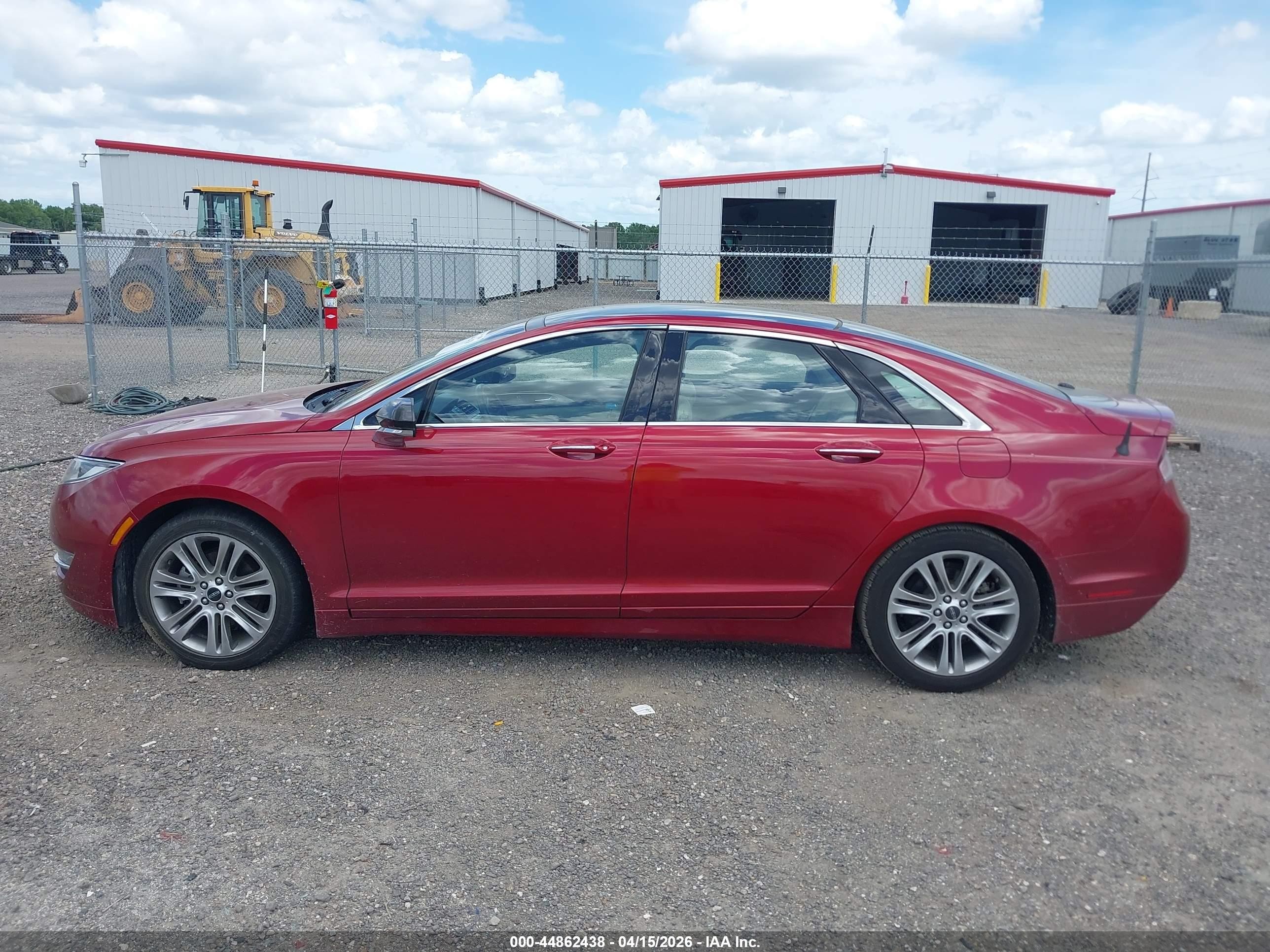 2013 Lincoln Mkz Hybrid   Red vin: 3LN6L2LU2DR816155